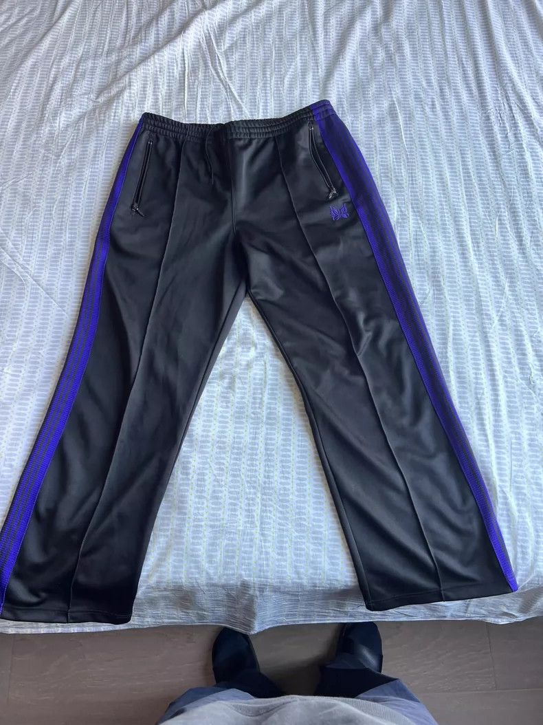 Needles Needles Track Pants Butterfly Embroidery - dmc Size US 36 / EU 52 - 1 Thumbnail