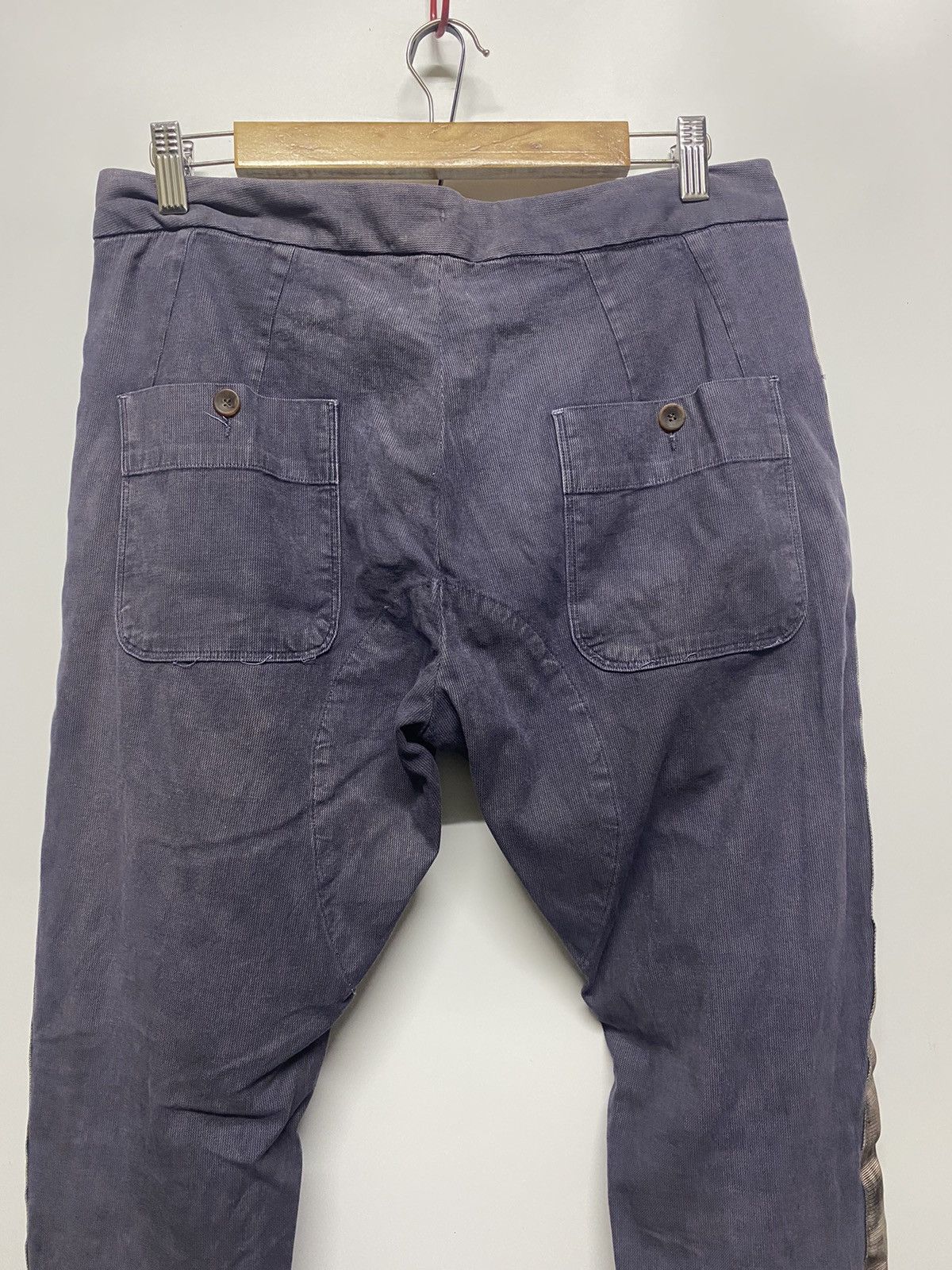 Designer × Diesel × Diesel Black Gold Diesel Black Gold Double Knee Cotton Corduroy Lining Pants Size US 32 / EU 48 - 7 Thumbnail