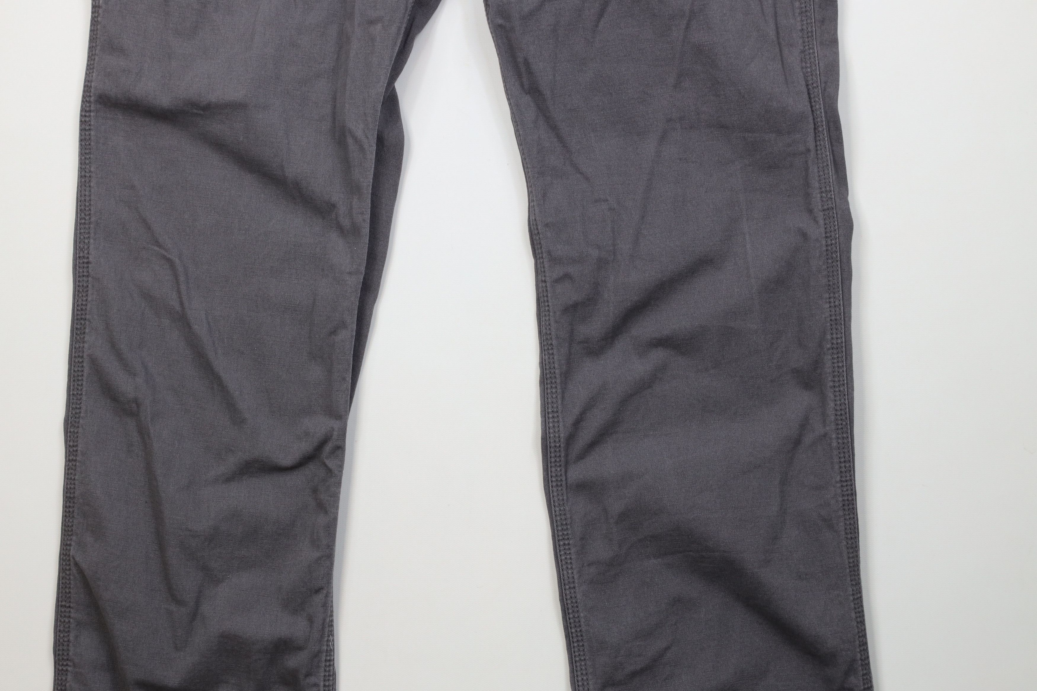 Carhartt Vintage Carhartt Relaxed Fit Canvas Wide Leg Dungaree Pants Size US 36 / EU 52 - 4 Thumbnail