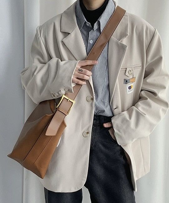Japanese Brand Retro fashion faux leather messenger bag shoulder bag Size ONE SIZE - 2 Thumbnail