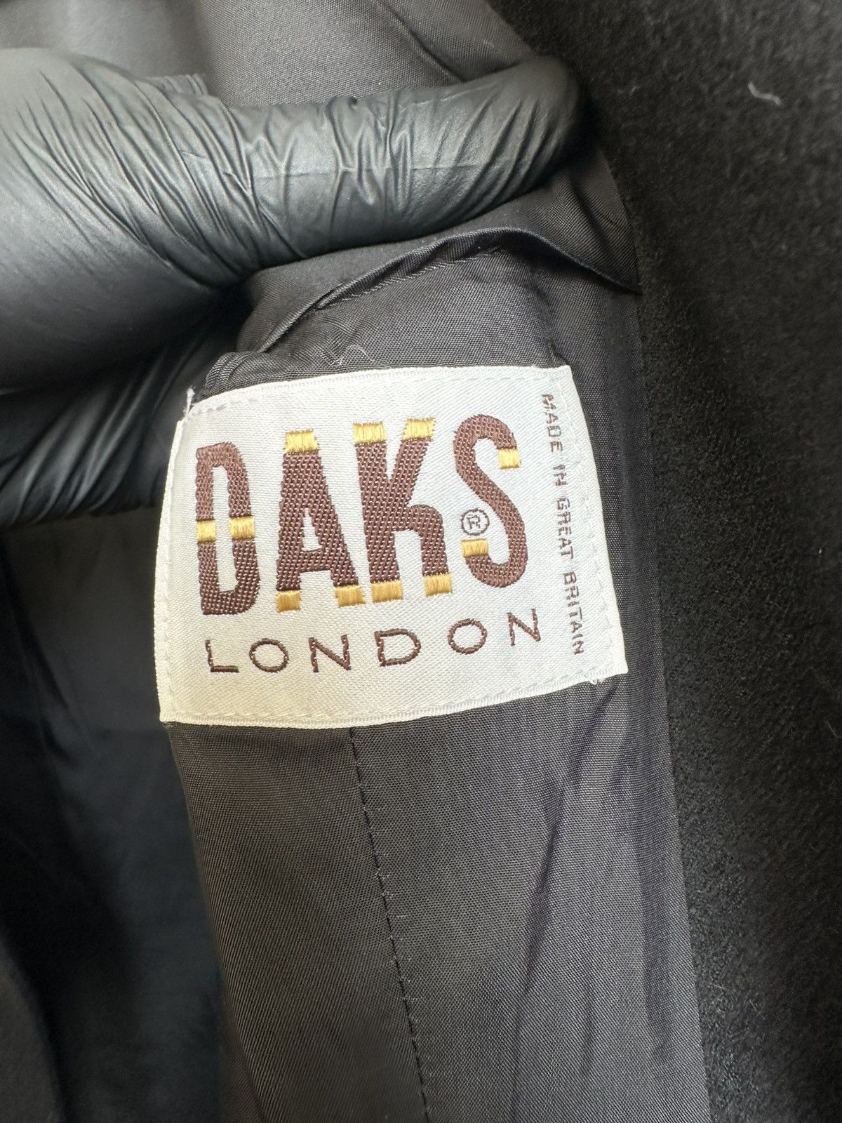 DAKS DAKS London Classic Tailored Wool Blazer 100% Pure Wool Size S / US 4 / IT 40 - 13 Thumbnail
