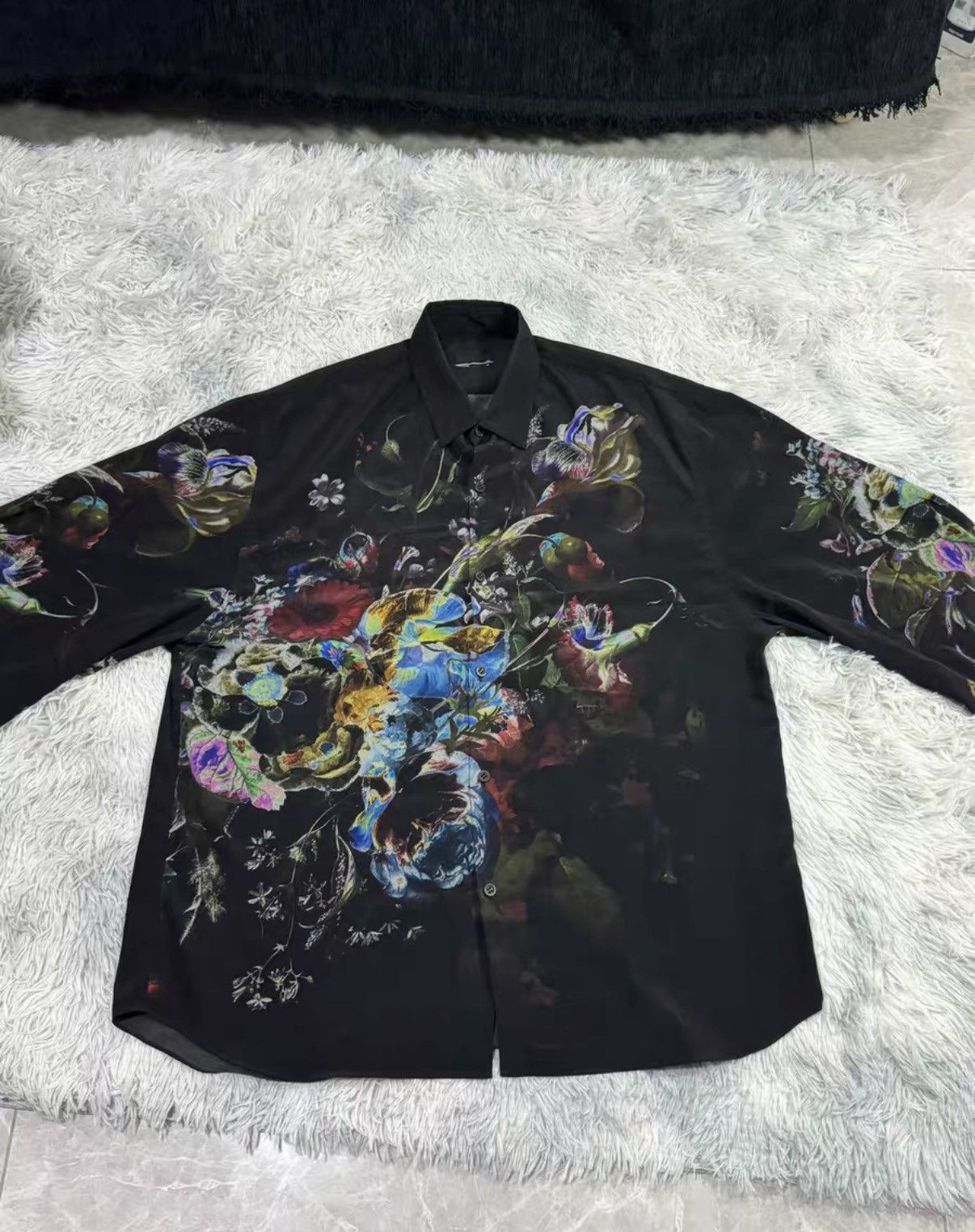 トップス LAD musician flower shirt setup Lad Musician Famous LAD MUSICIAN Flowers 03 White Shirt | Grailed