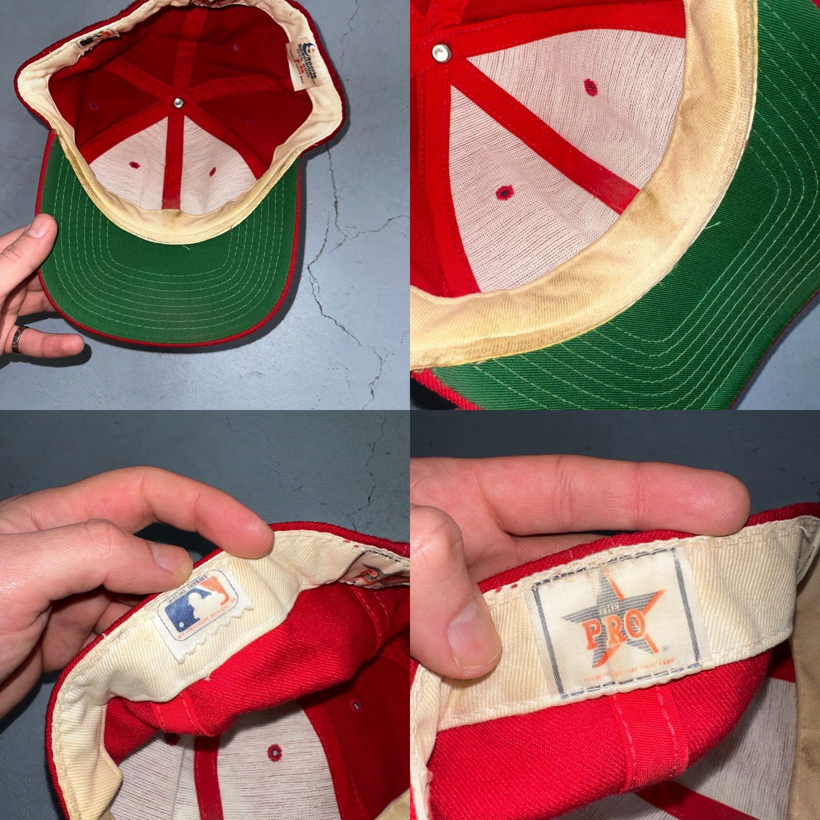 Sports Specialties VINTAGE St Louis Cardinals Sports Specialties SnapBack Hat Fitted 7 5/8 Red Wool Cap Size ONE SIZE - 8 Thumbnail
