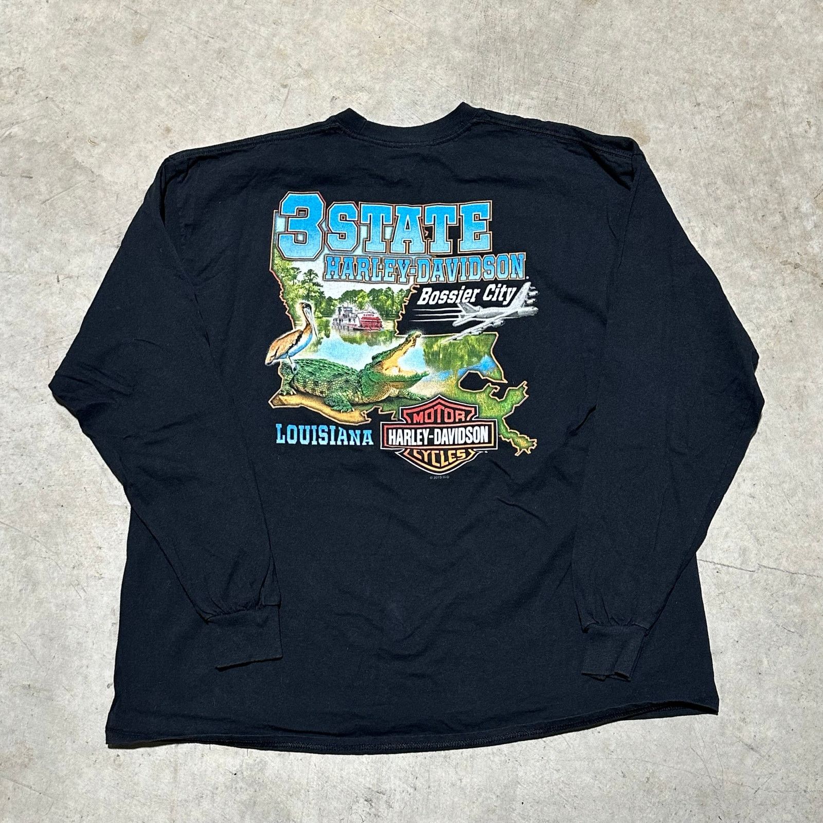 Harley Davidson Vintage Harley long sleeve skull size 2XL in Men Size US XXL / EU 58 / 5 - 2 Thumbnail