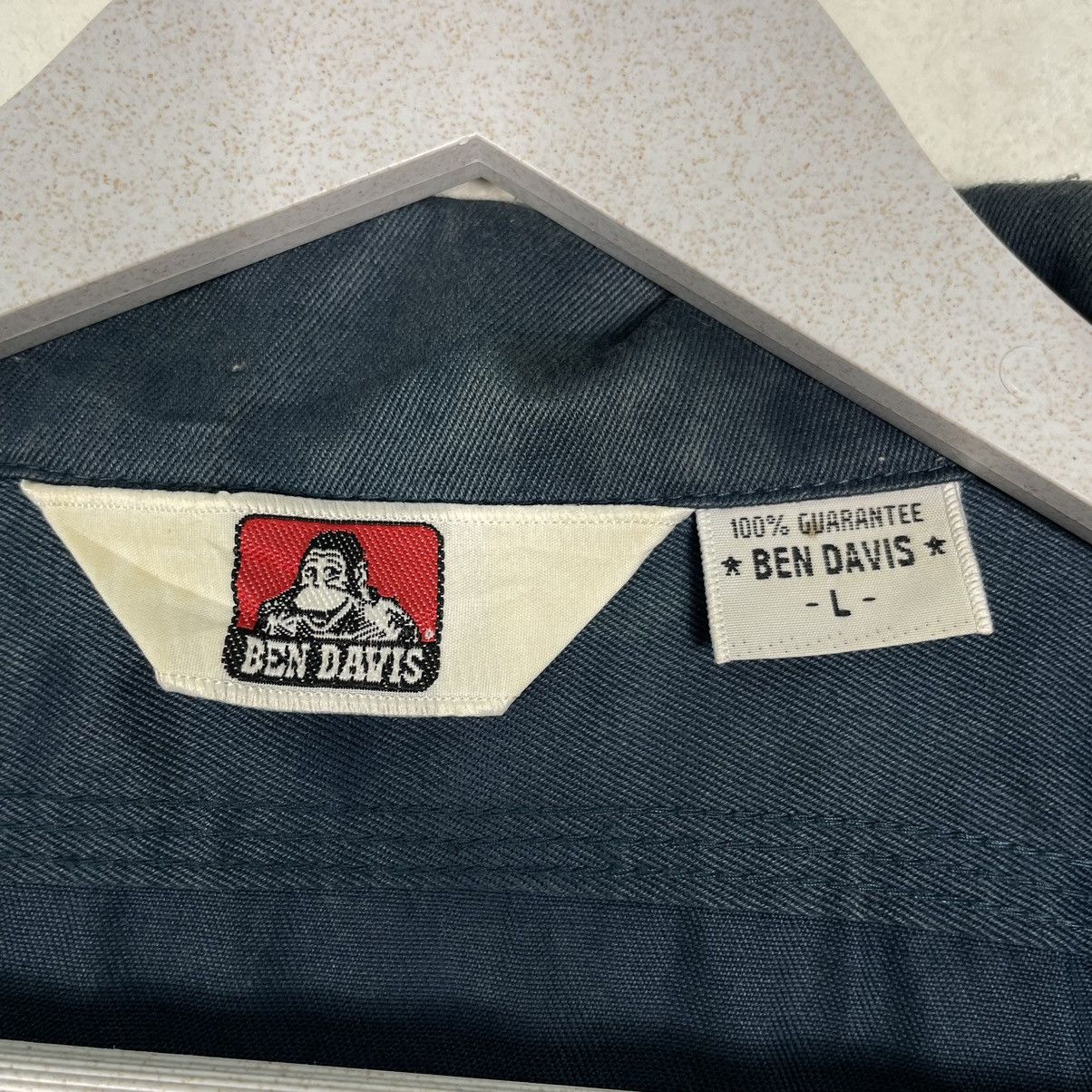 Ben Davis × Vintage 💥BEN DAVIS BOWLING WORKER SHIRT Size US L / EU 52-54 / 3 - 10 Thumbnail