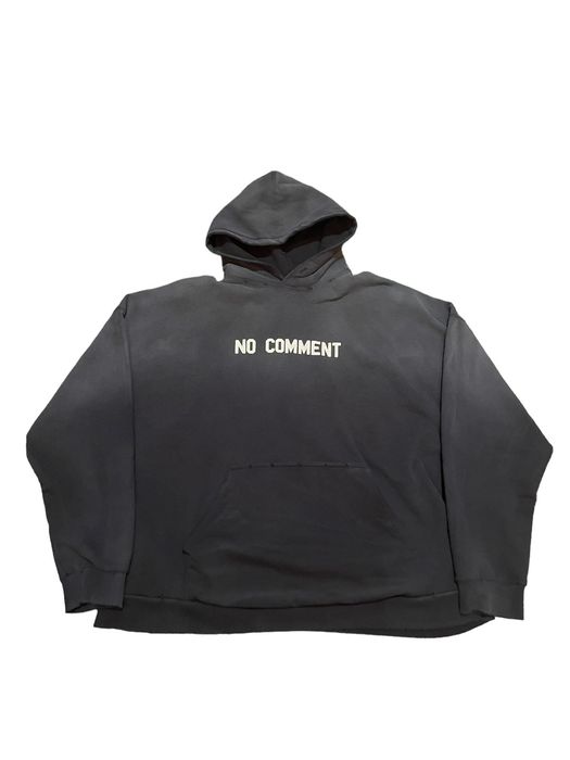 Balenciaga Balenciaga No Comment Hoodie | Grailed