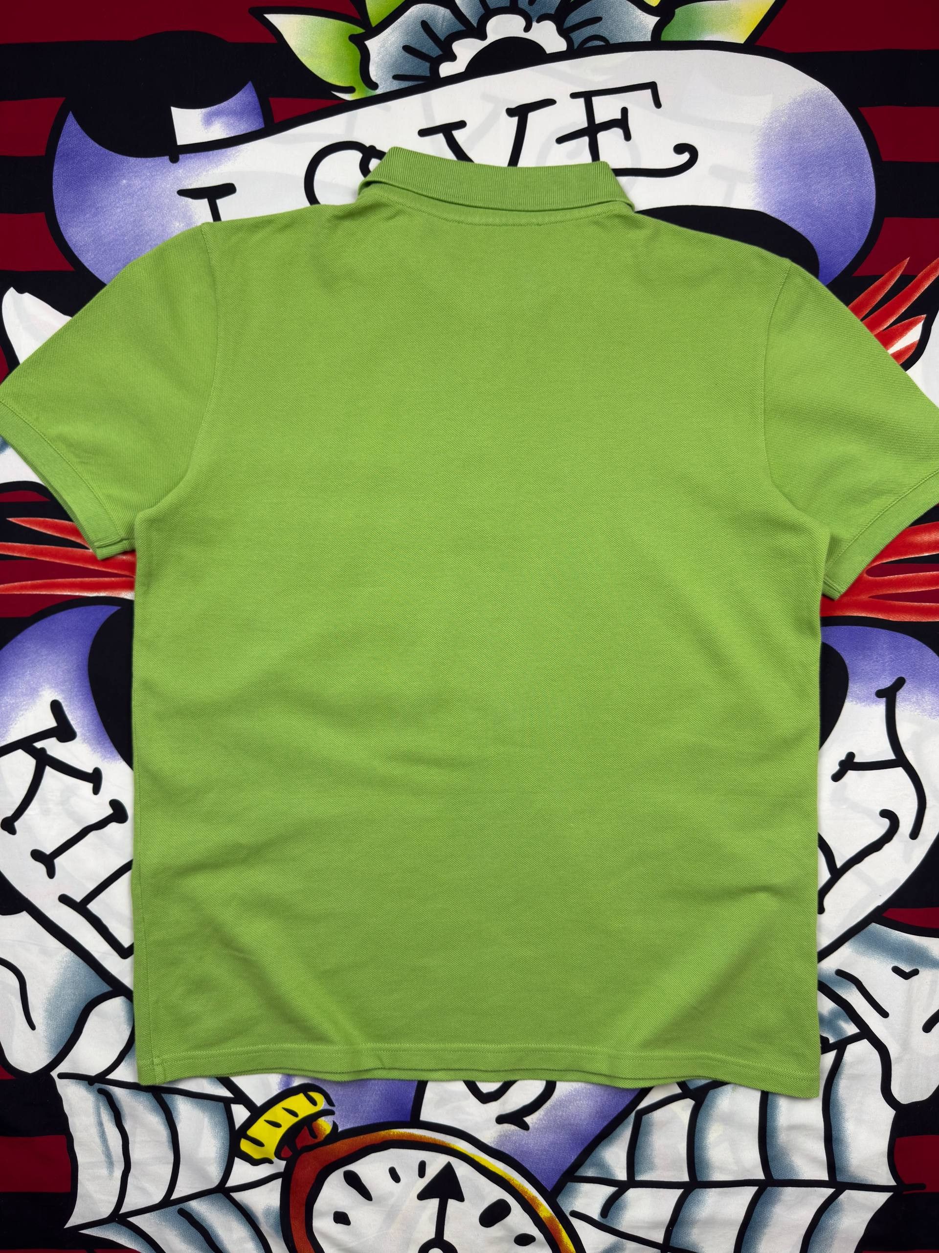 Prada Prada Vintage Black Tab Luxury polo shirt Green Size L Size L / US 10 / IT 46 - 6 Thumbnail