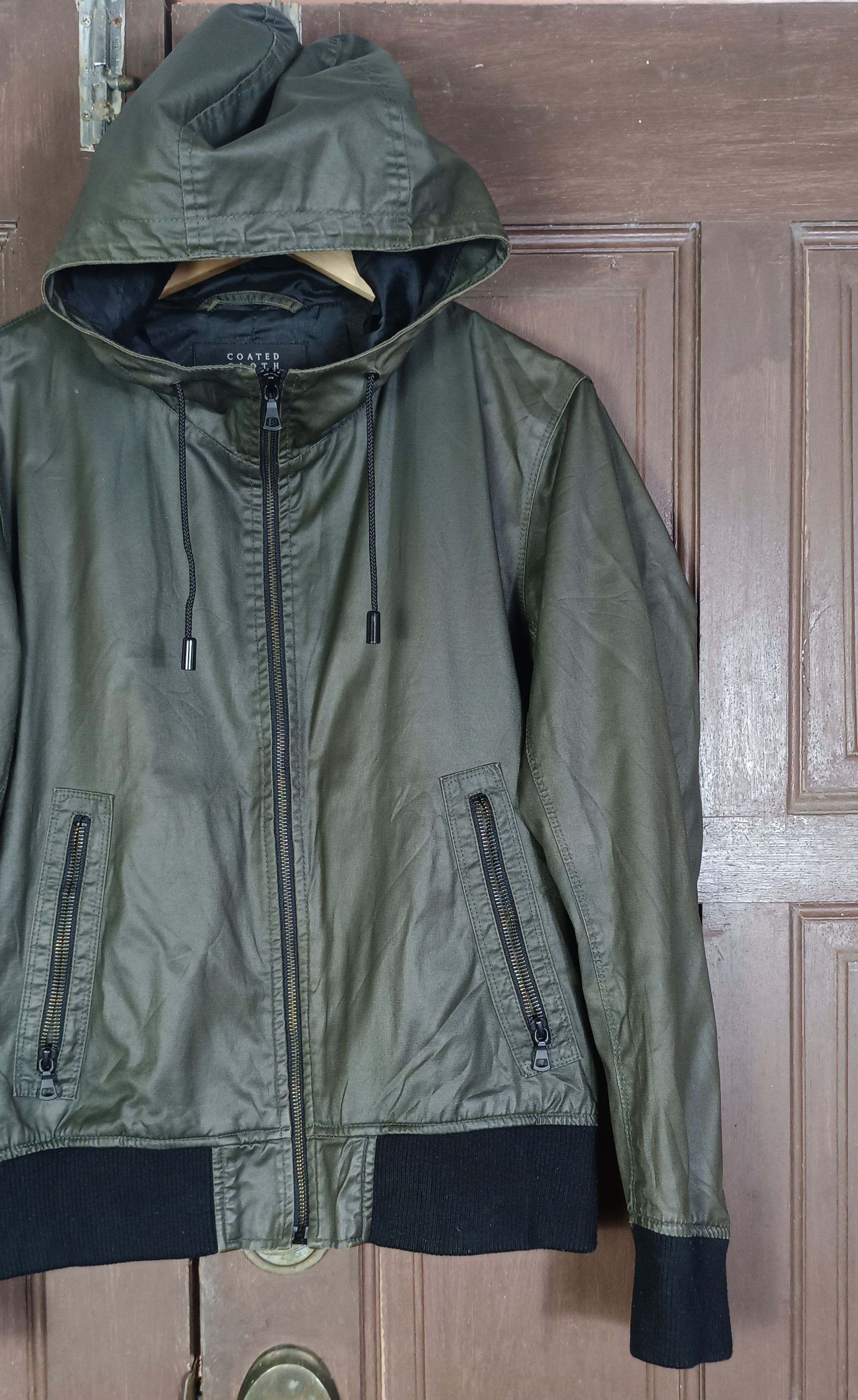 Undercover × Uniqlo Uniqlo Coated Cloth Bomber Jacket Style Zipper Size US M / EU 48-50 / 2 - 4 Thumbnail