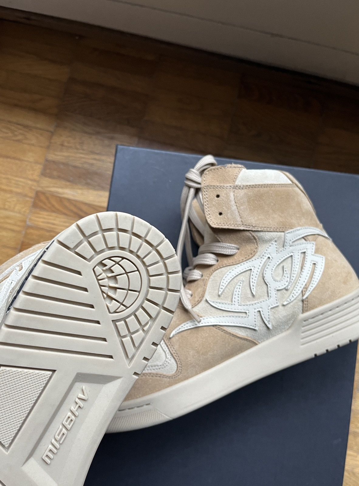 Misbhv Never-Worn MISBHV High Top, Beige, Size EU 40, US 9.5 Size US 9.5 / IT 39.5 - 3 Thumbnail