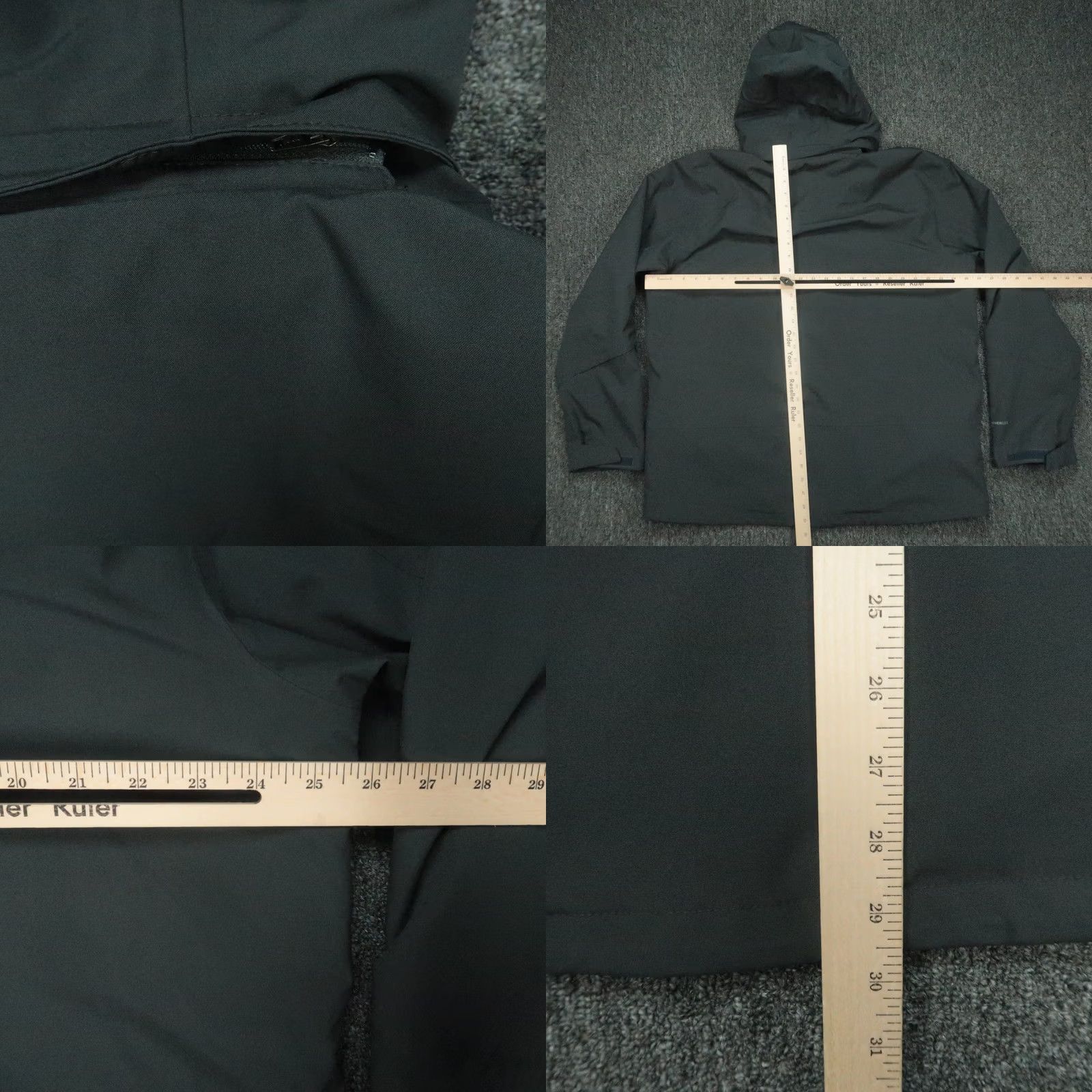 Eddie Bauer Eddie Bauer WeatherEdge Jacket Mens XL Gray Softshell Hooded Full Zip Pockets Size US XL / EU 56 / 4 - 8 Thumbnail