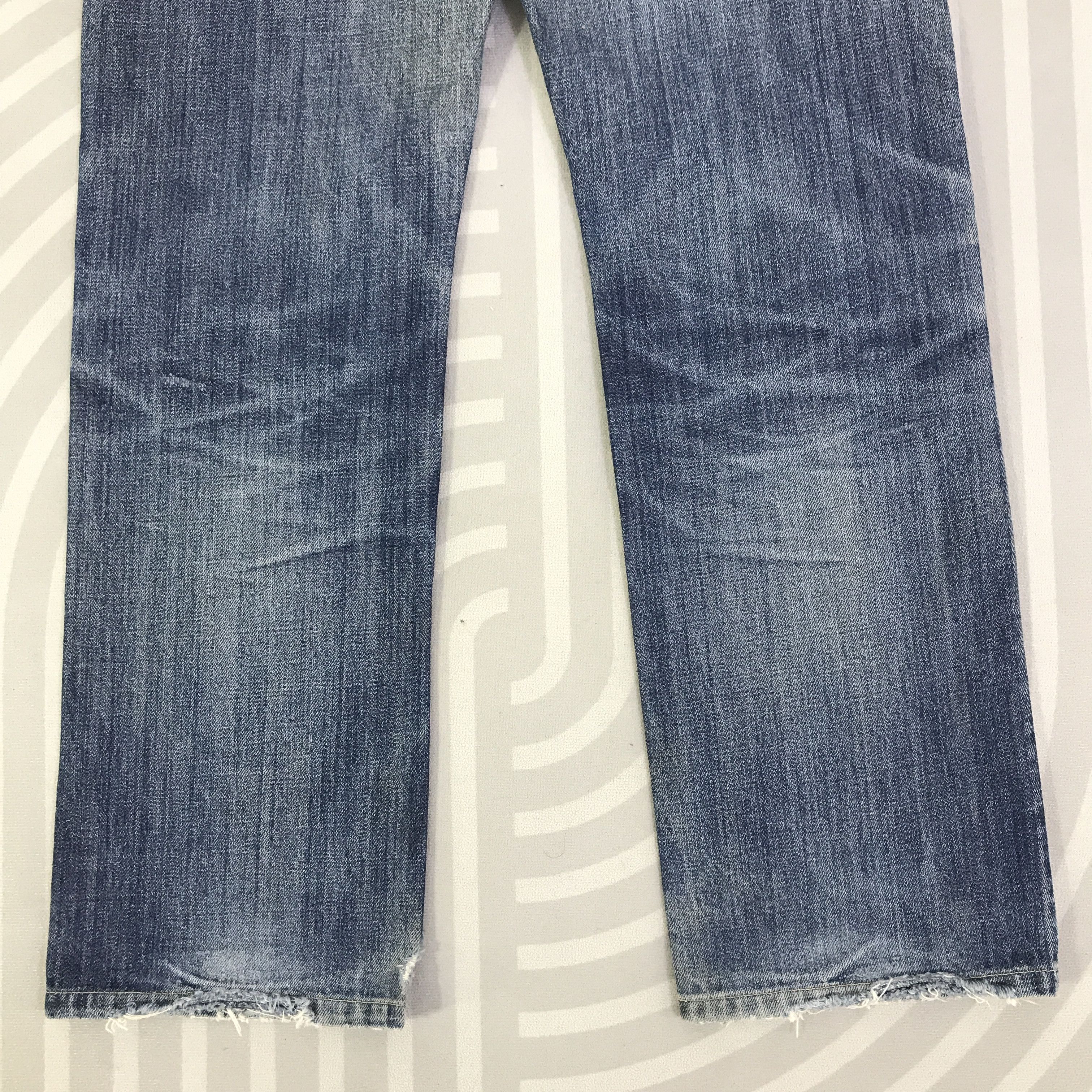 Japanese Brand Vintage Uniqlo Regular Fit Straight Jeans Denim K74B18 Size US 30 / EU 46 - 6 Thumbnail