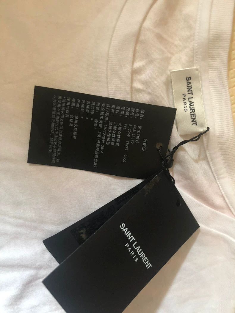 Saint Laurent Paris Saint laurent paris short sleeves 2506-Nextarrow Size US XXL / EU 58 / 5 - 2 Thumbnail