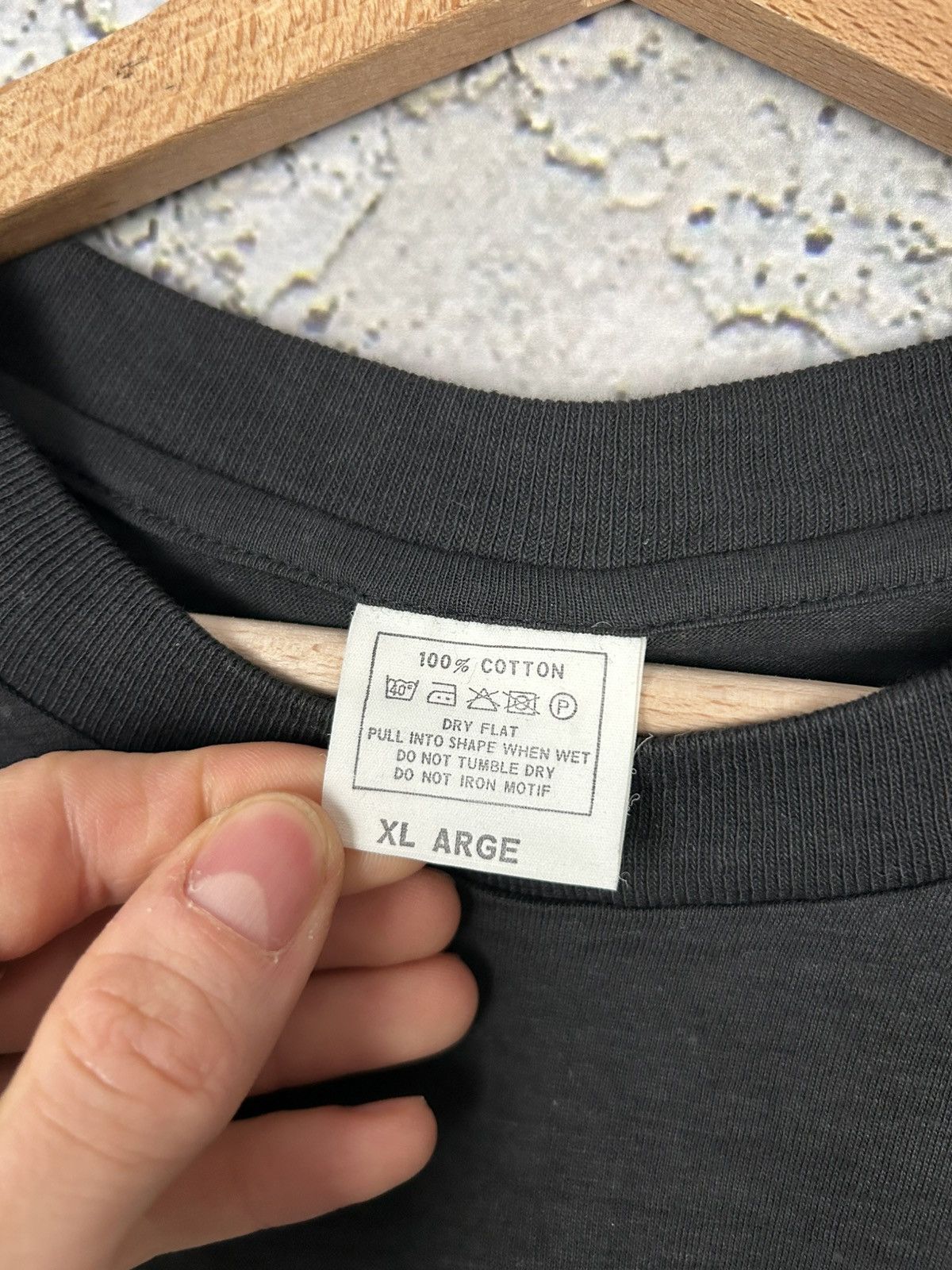 Band Tees × Vintage Vintage Single Stitch Classic Cash The Man in Black Tee Size US XL / EU 56 / 4 - 6 Thumbnail