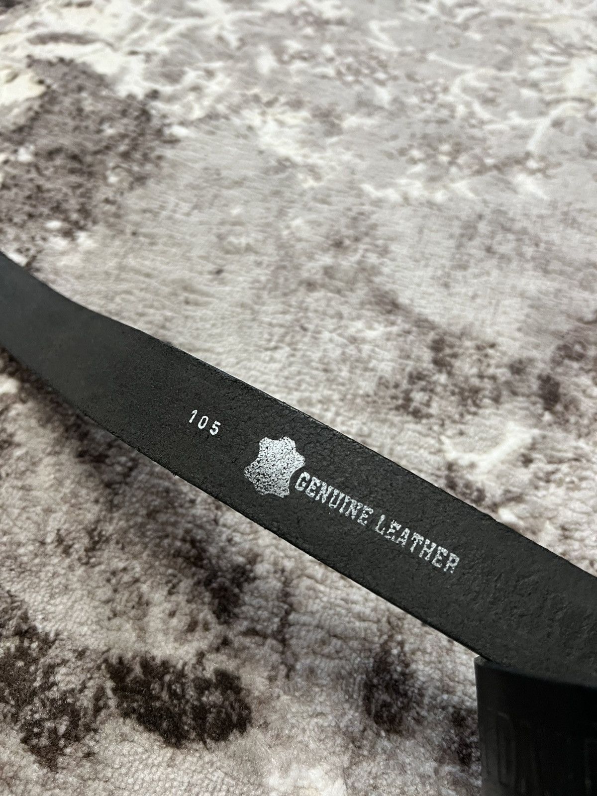 Vintage Harley Davidson🔥Vintage Monogram Leather Belt Size 34 - 7 Thumbnail