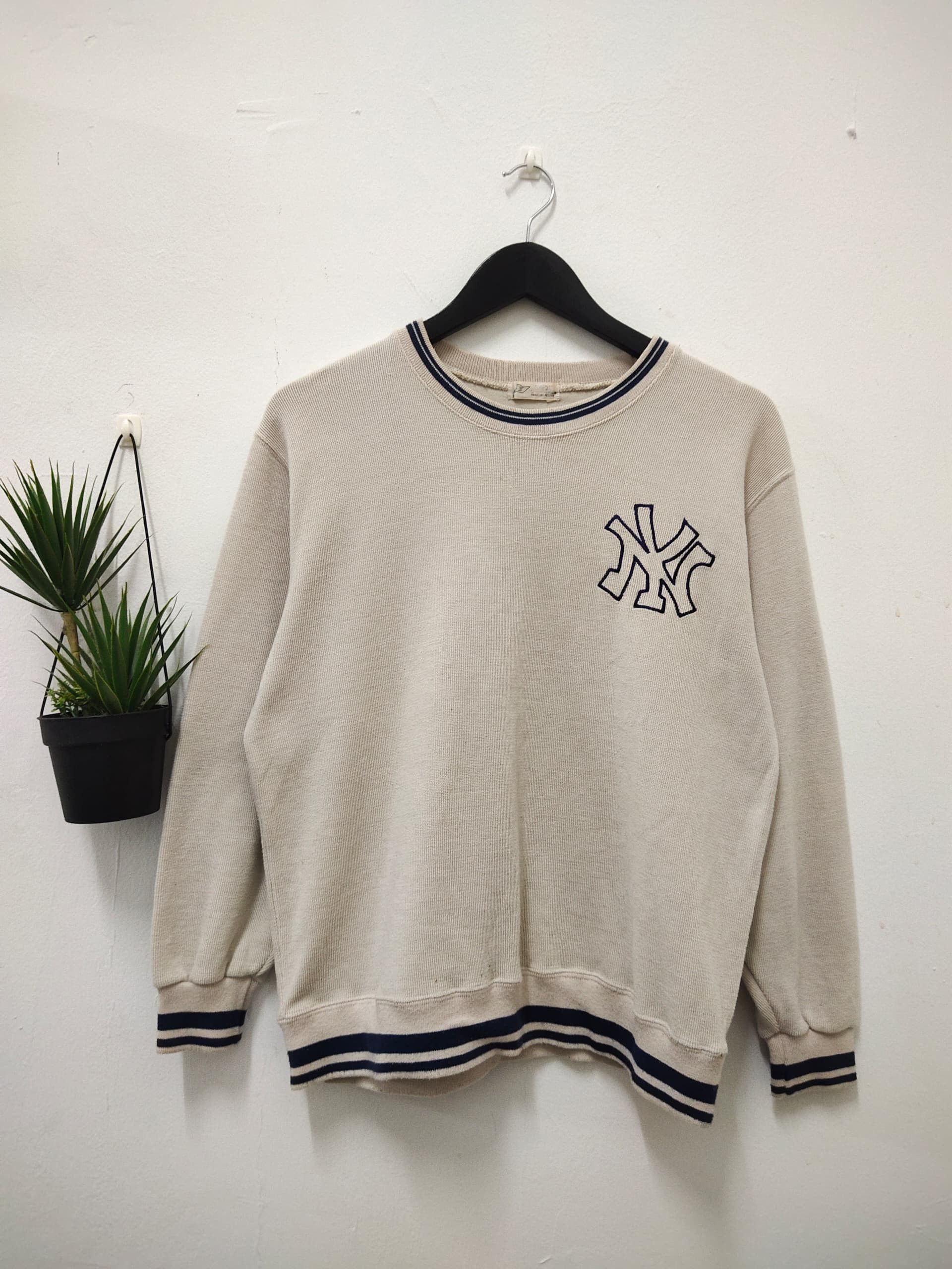 New York Yankees × Vintage Vintage NY New York Yankees Sweatshirt streetwear Size US M / EU 48-50 / 2 - 1 Thumbnail