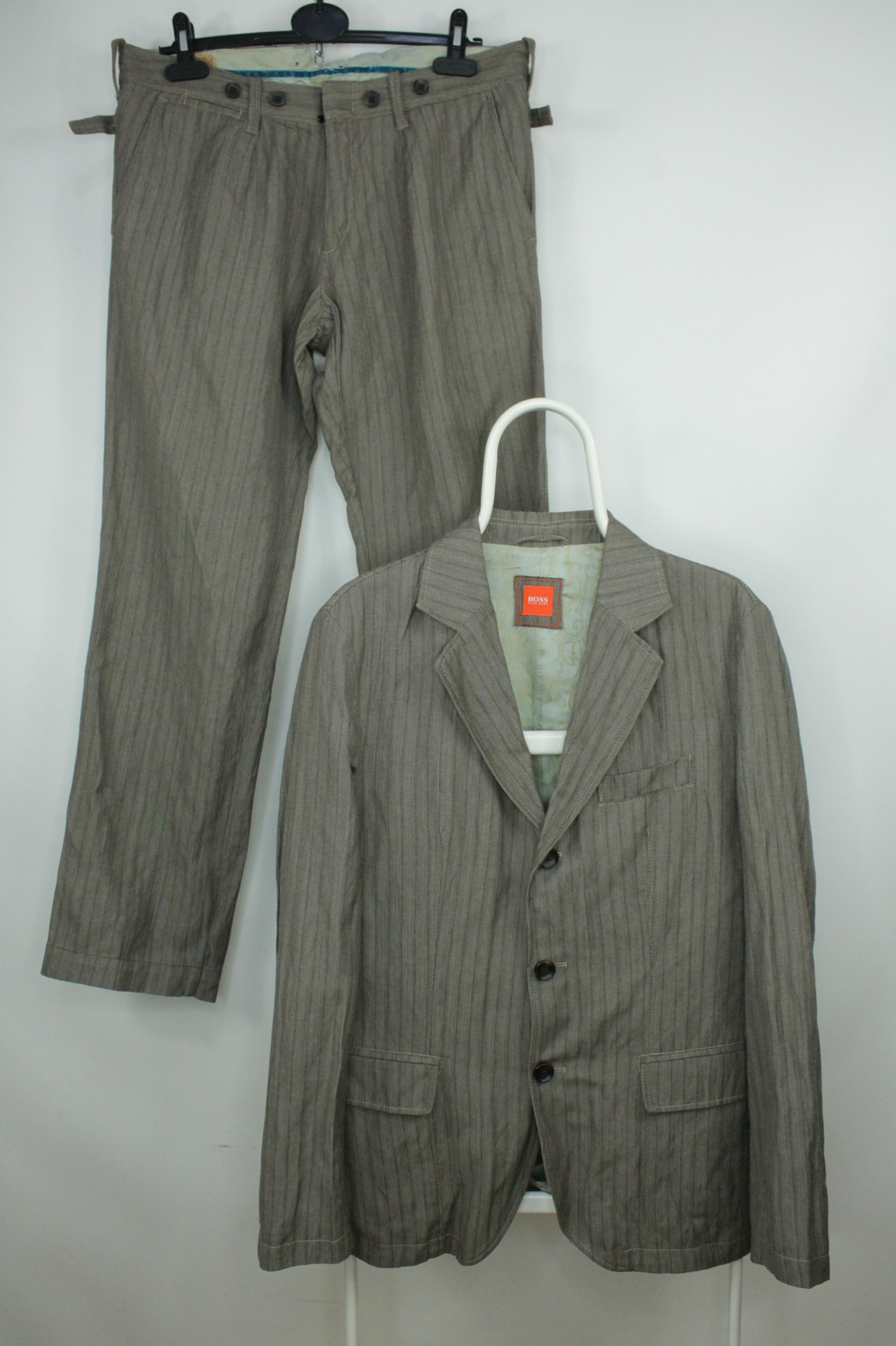 Hugo Boss Hugo Boss Haudera Red Limited Metal Blend Casual Suit Size 38R - 1 Thumbnail