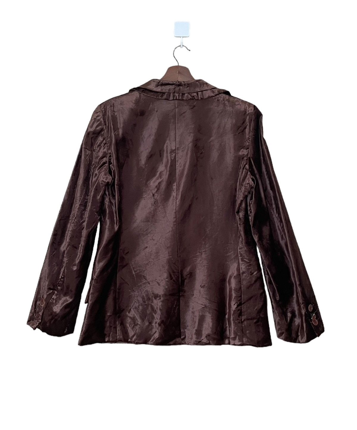 Designer × Moschino Vintage Brand Moschino Velvet Jacket 1990s Size US M / EU 48-50 / 2 - 2 Thumbnail