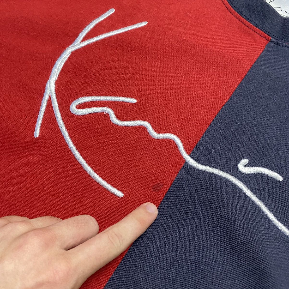 Vintage Vintage Karl Kani Big logo Multicolour y2k 90’s tee Size US L / EU 52-54 / 3 - 7 Thumbnail
