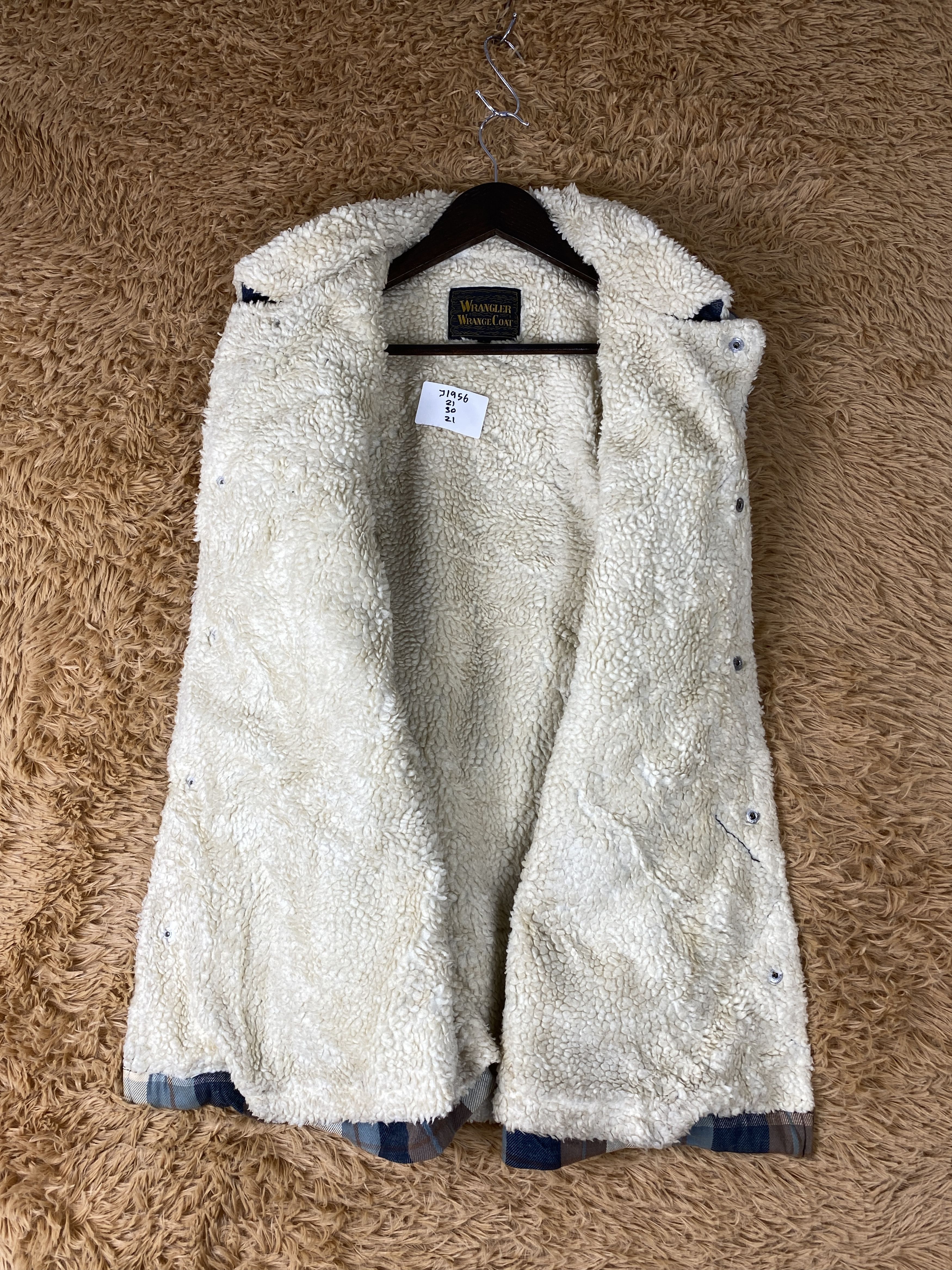 Wrangler Vintage Wrangler Sherpa Lining Jacket J1956 Size US S / EU 44-46 / 1 - 7 Thumbnail