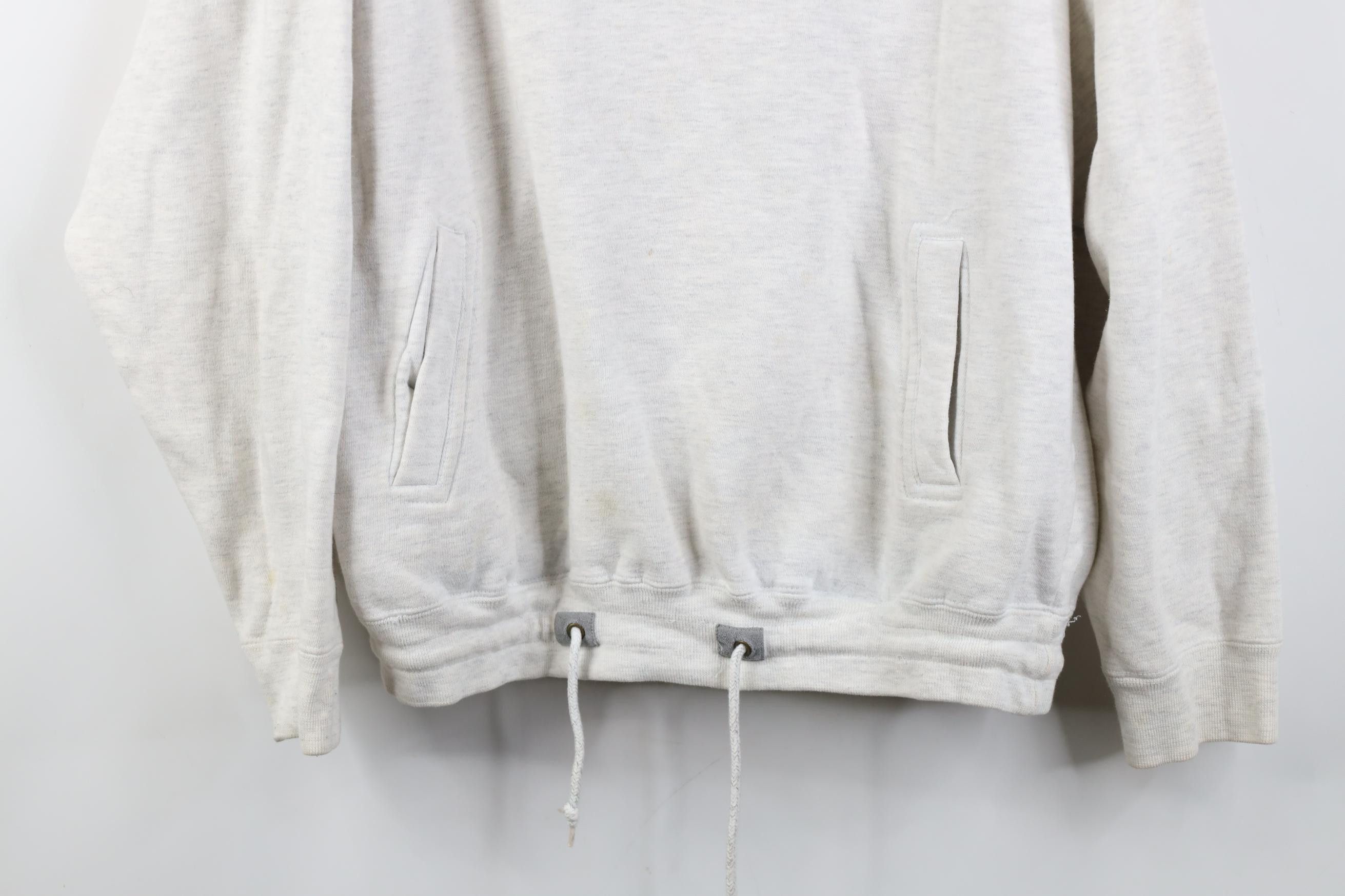 Vintage Vintage 90s Streetwear Blank Heavyweight Hoodie Sweatshirt Size US M / EU 48-50 / 2 - 3 Thumbnail