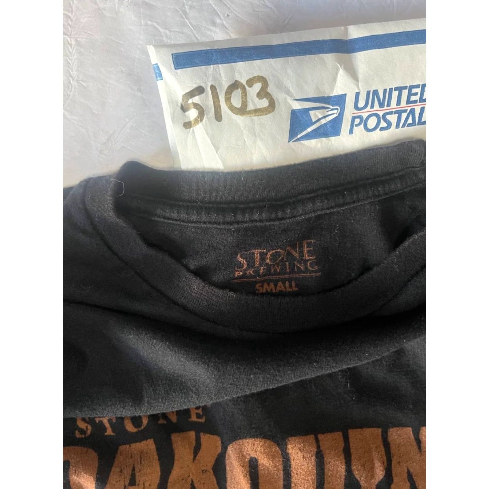 Vintage Stone Brewing Company Shirt Mens Small Black Crew Neck Short Sleeve Graphic T-Shirt Size US S / EU 44-46 / 1 - 6 Thumbnail