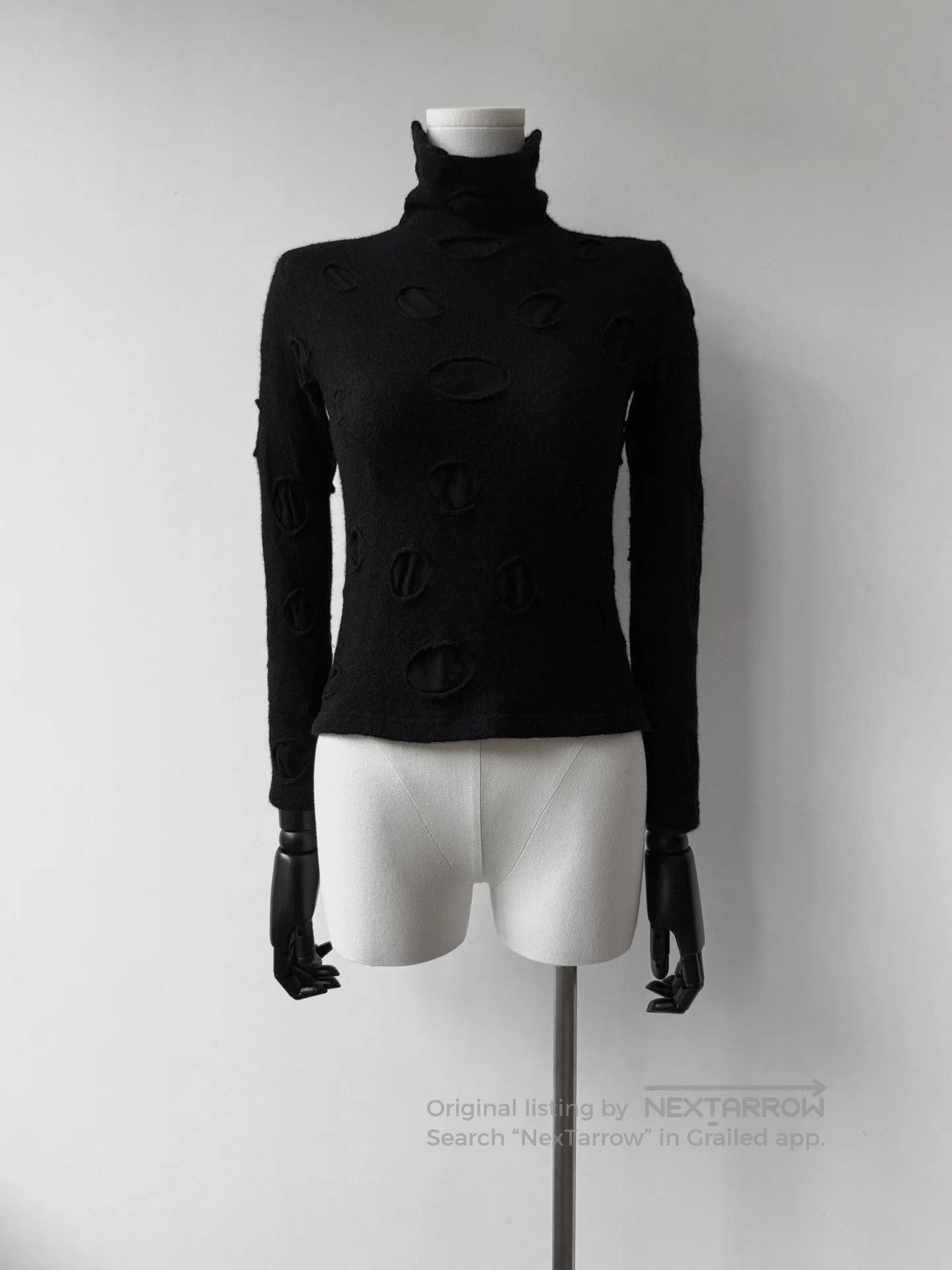 Yohji Yamamoto Yohji Yamamoto Y's 17AW Open Collar Top. Size M / US 6-8 / IT 42-44 - 1 Thumbnail