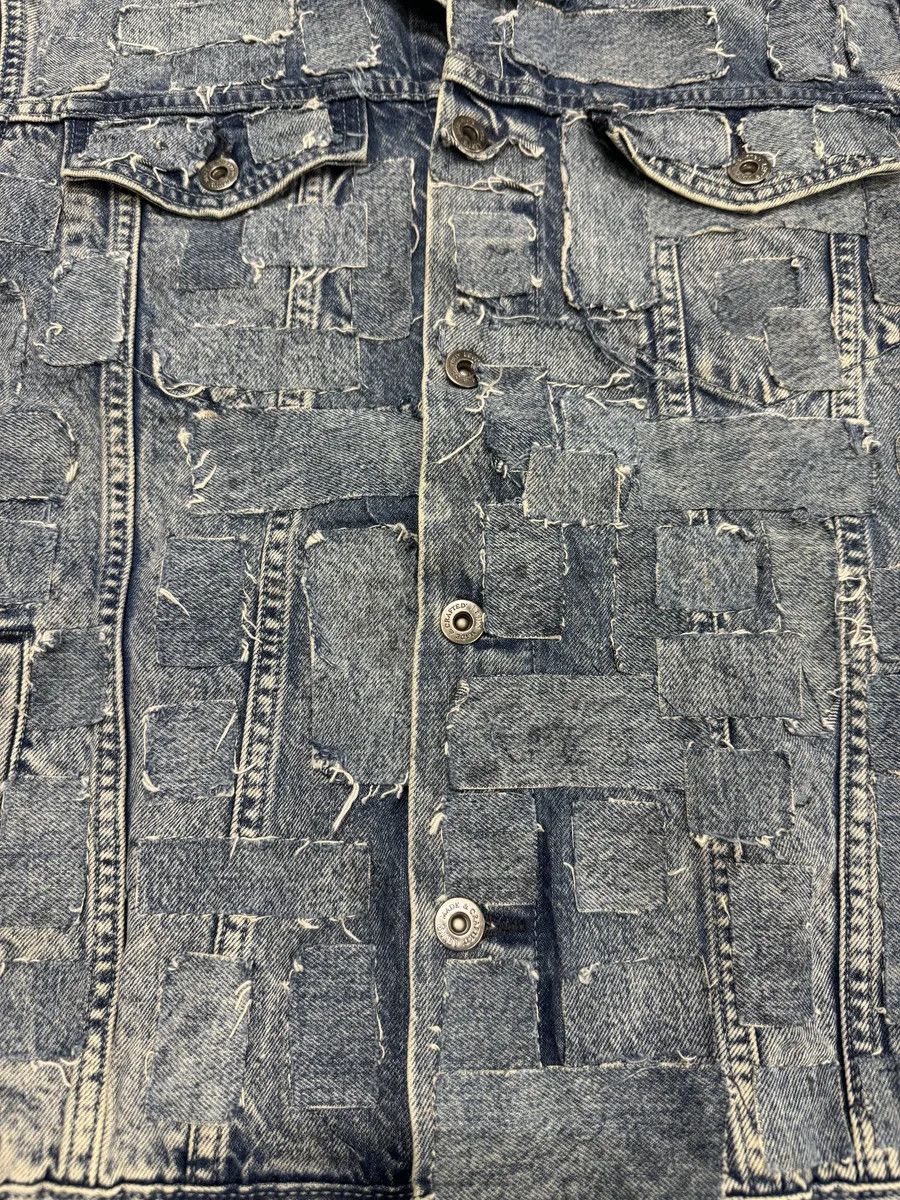 Levi's × Vintage Levi's Made & Crafted Unique Denim Patchwork Jacket Size US M / EU 48-50 / 2 - 11 Thumbnail