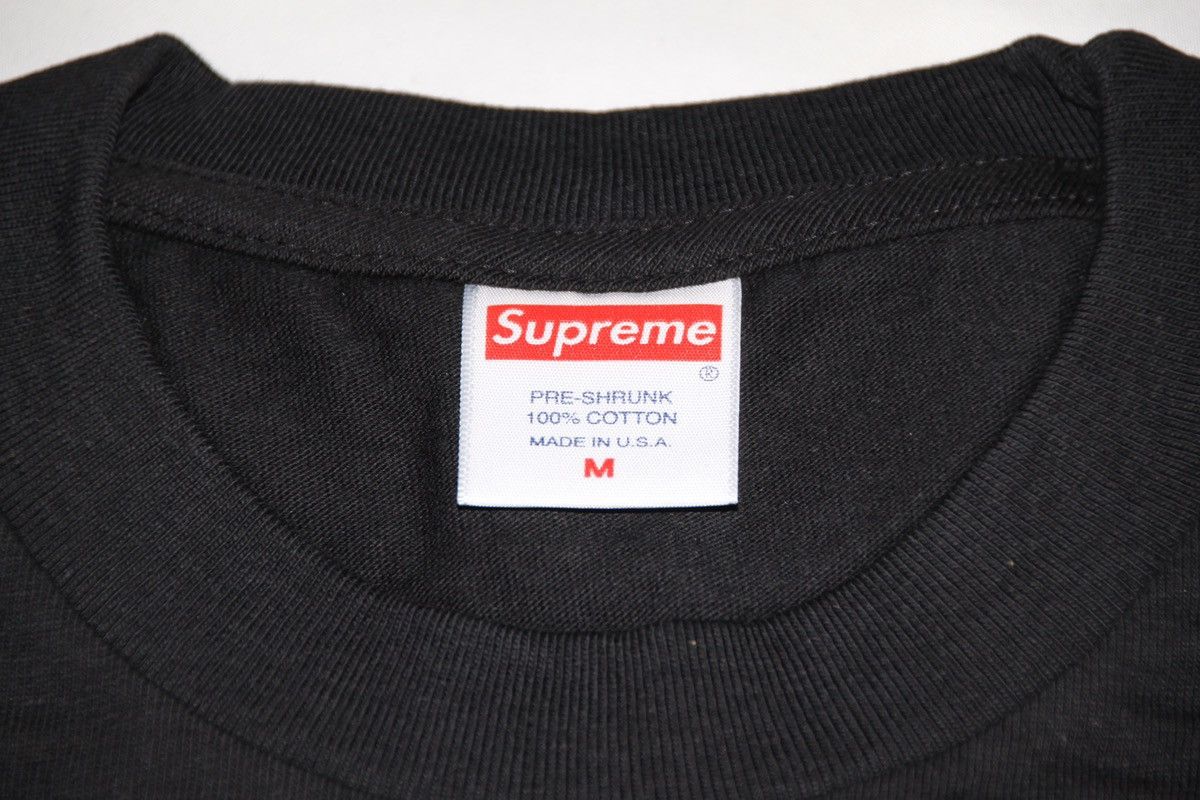 Supreme SUPREME Person Tee Black SS22 Size US M / EU 48-50 / 2 - 7 Thumbnail