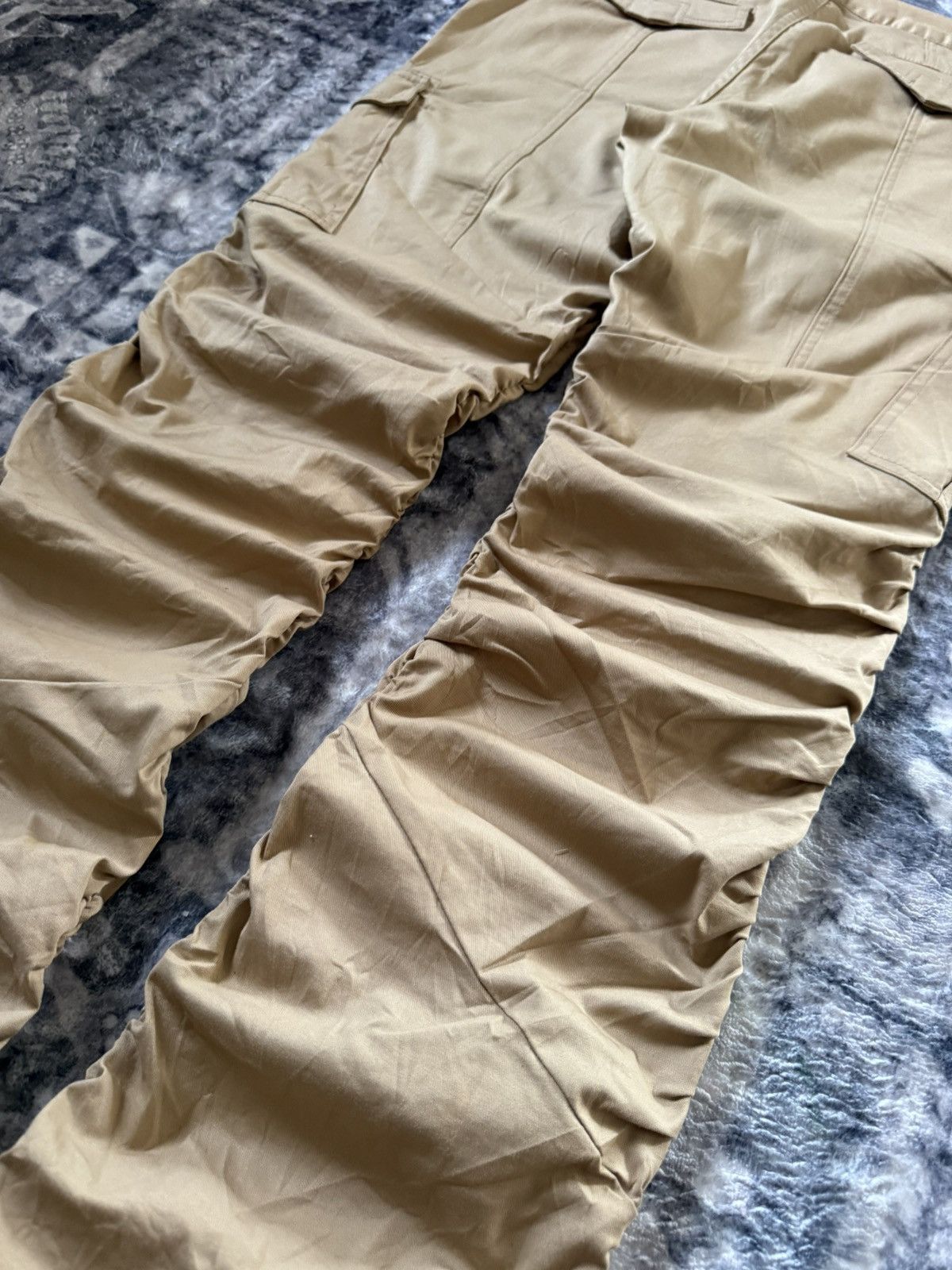 Tornado Mart Tornado Mart japan 40” inseam tornado stacked cargo pants Size US 32 / EU 48 - 16 Thumbnail