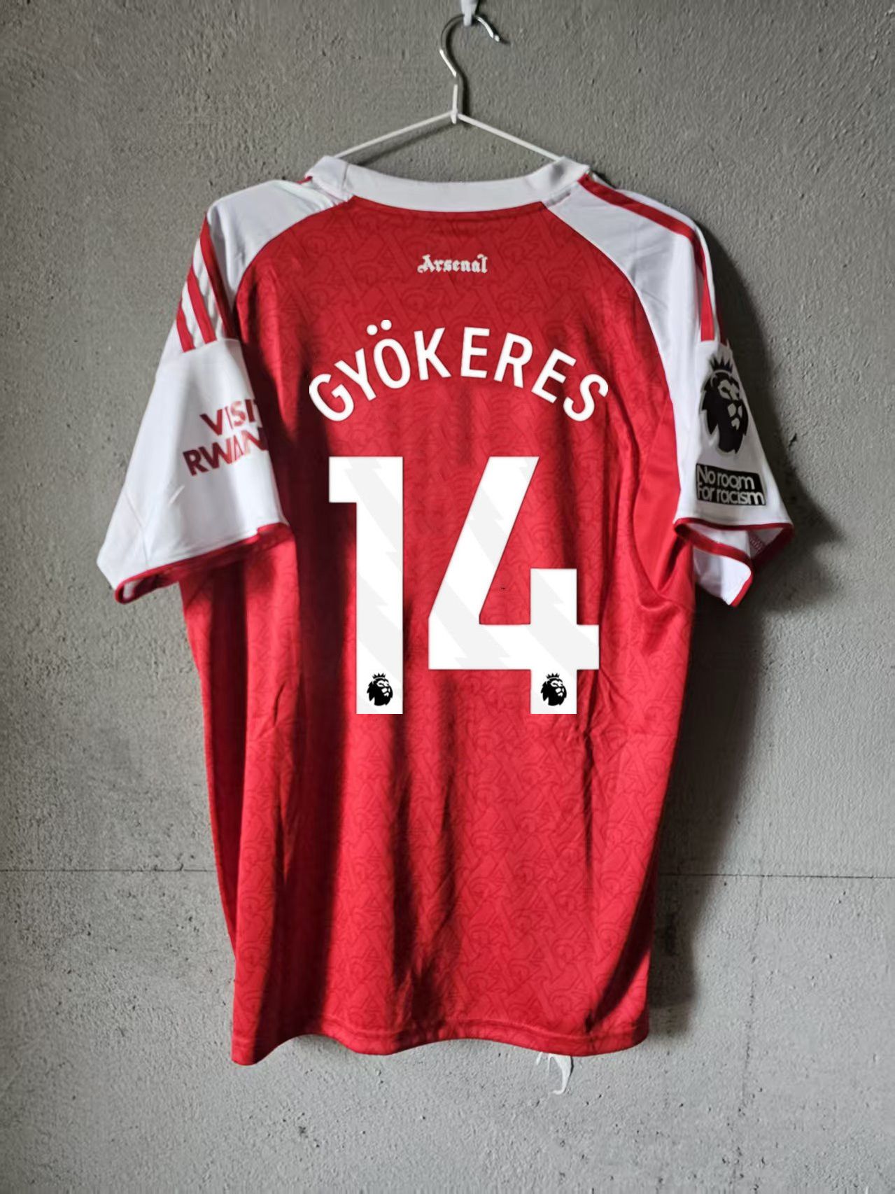#14 Viktor Gyökeres Jersey 2025 26 Arsenal Home
