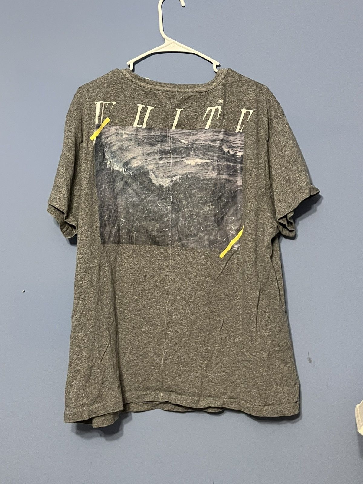 Off-White Off-White t-shirt “WHITE CAP WAVES START FROM NOTHING” Size US M / EU 48-50 / 2 - 1 Thumbnail