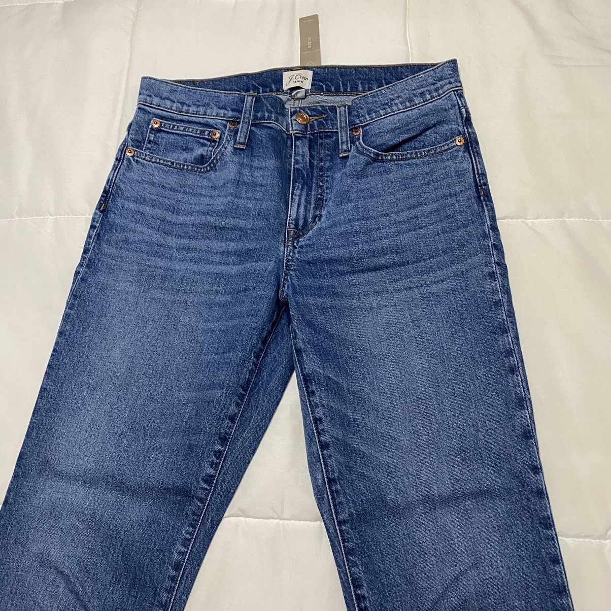 J.Crew J. Crew Vintage Wash Distressed Denim Jeans Size US 27 - 3 Thumbnail