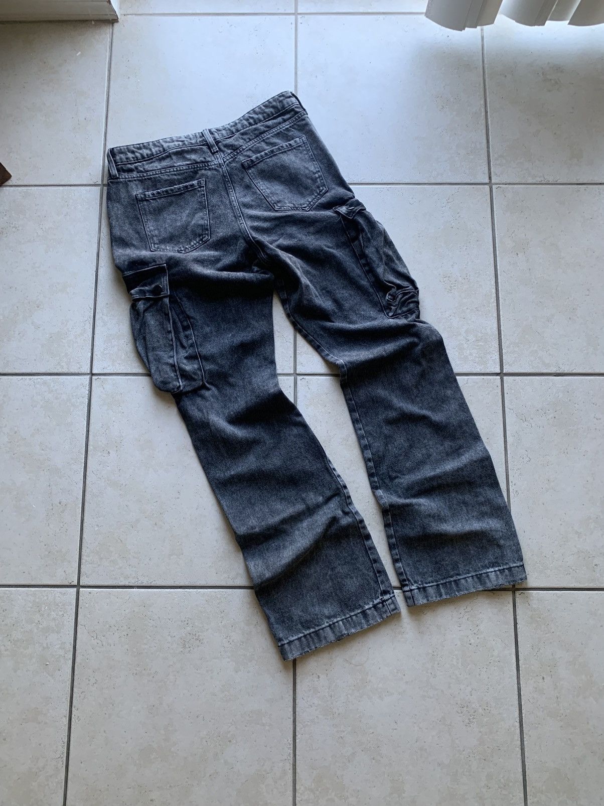 Other Baggy Black Cargo Denim Size US 32 / EU 48 - 2 Thumbnail