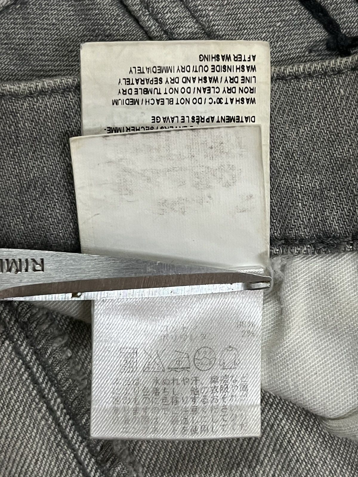 Acne Studios Acne Studios Max Tarnish Leather Patches Paint Splat Jeans Size US 29 - 16 Thumbnail
