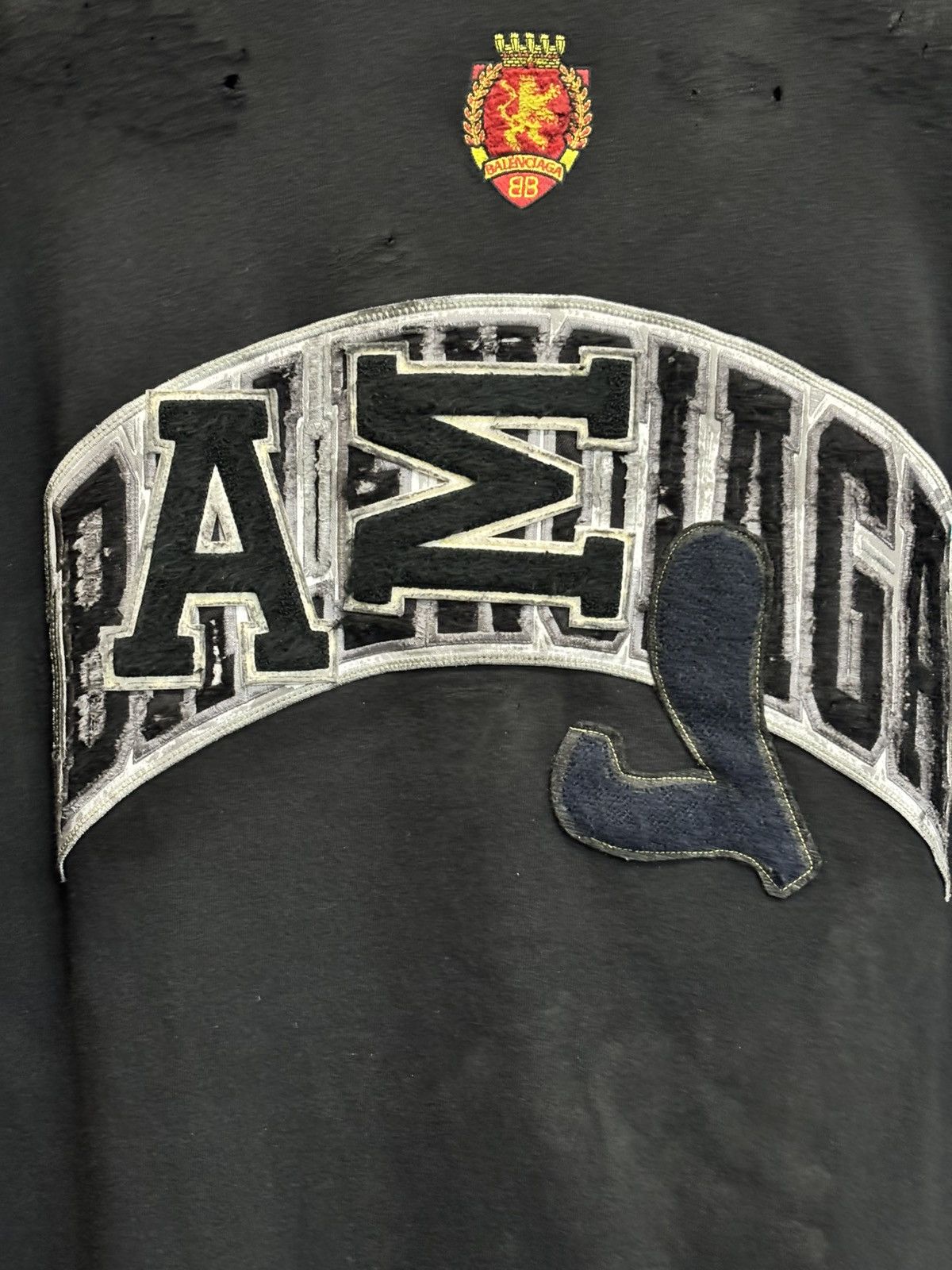Balenciaga BALENCIAGA SKATER TEE SIZE 1 Size US XL / EU 56 / 4 - 2 Thumbnail