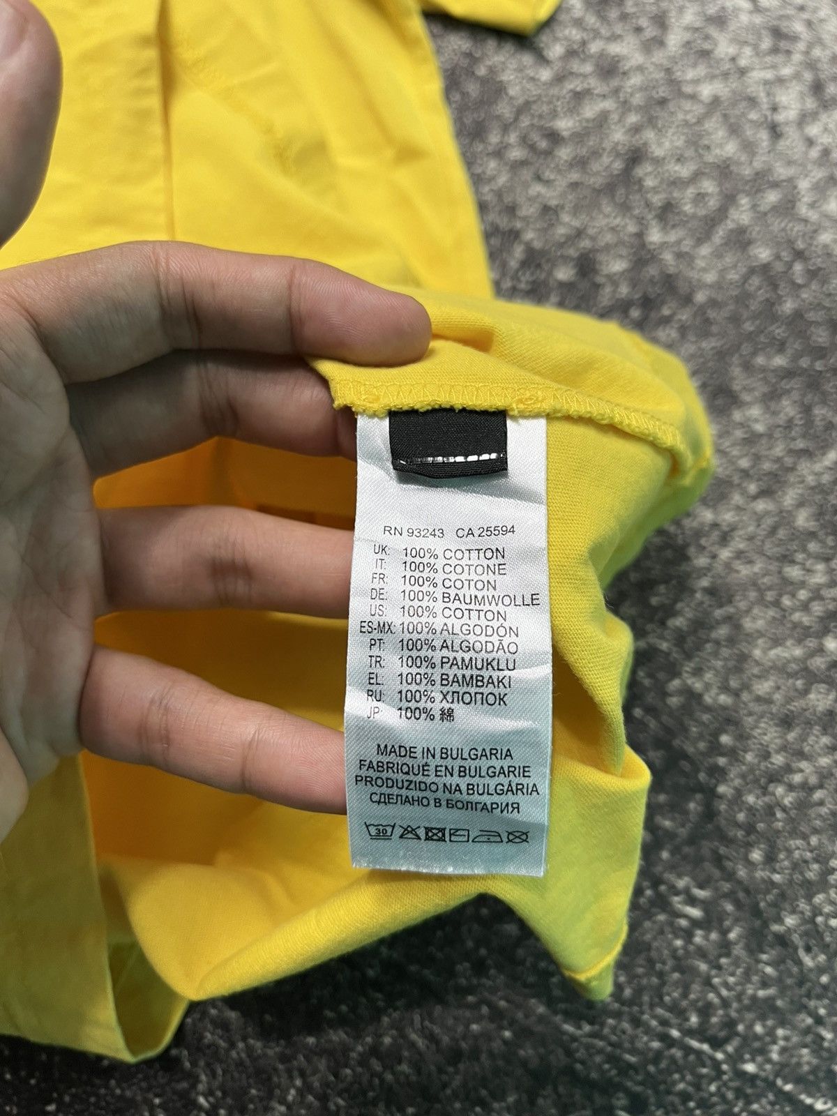 Diesel Diesel Denim Division Yellow T-Shirts Size US M / EU 48-50 / 2 - 5 Thumbnail