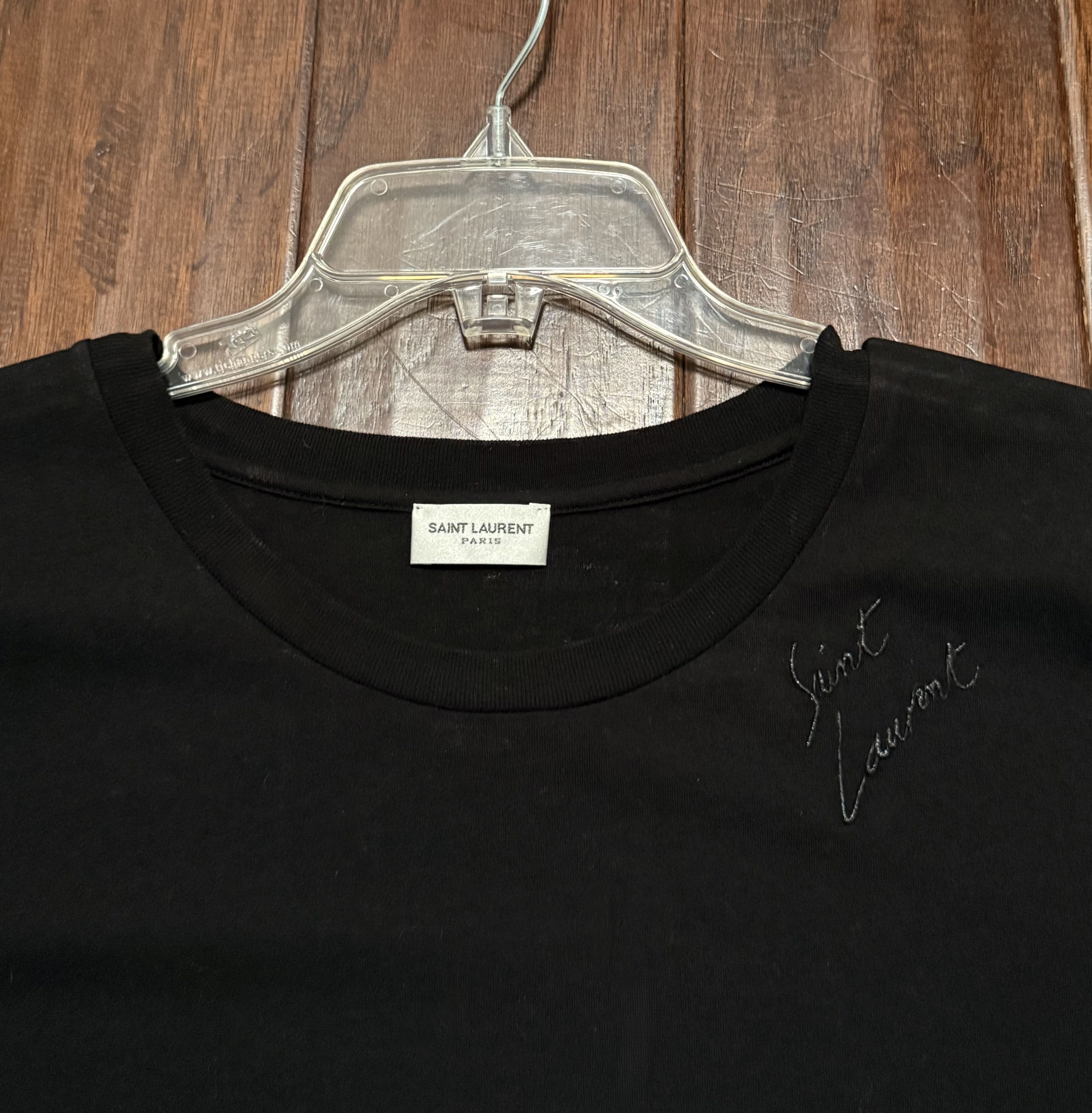 Saint Laurent Paris Saint Laurent Paris SS18 Signature Logo Size US L / EU 52-54 / 3 - 2 Thumbnail