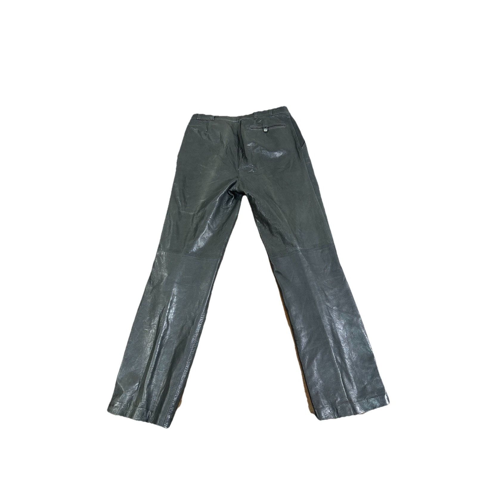 Vintage Vintage Bilermain Leather Pants Made In Canada Biker Motorcy Size US 32 / EU 48 - 3 Thumbnail