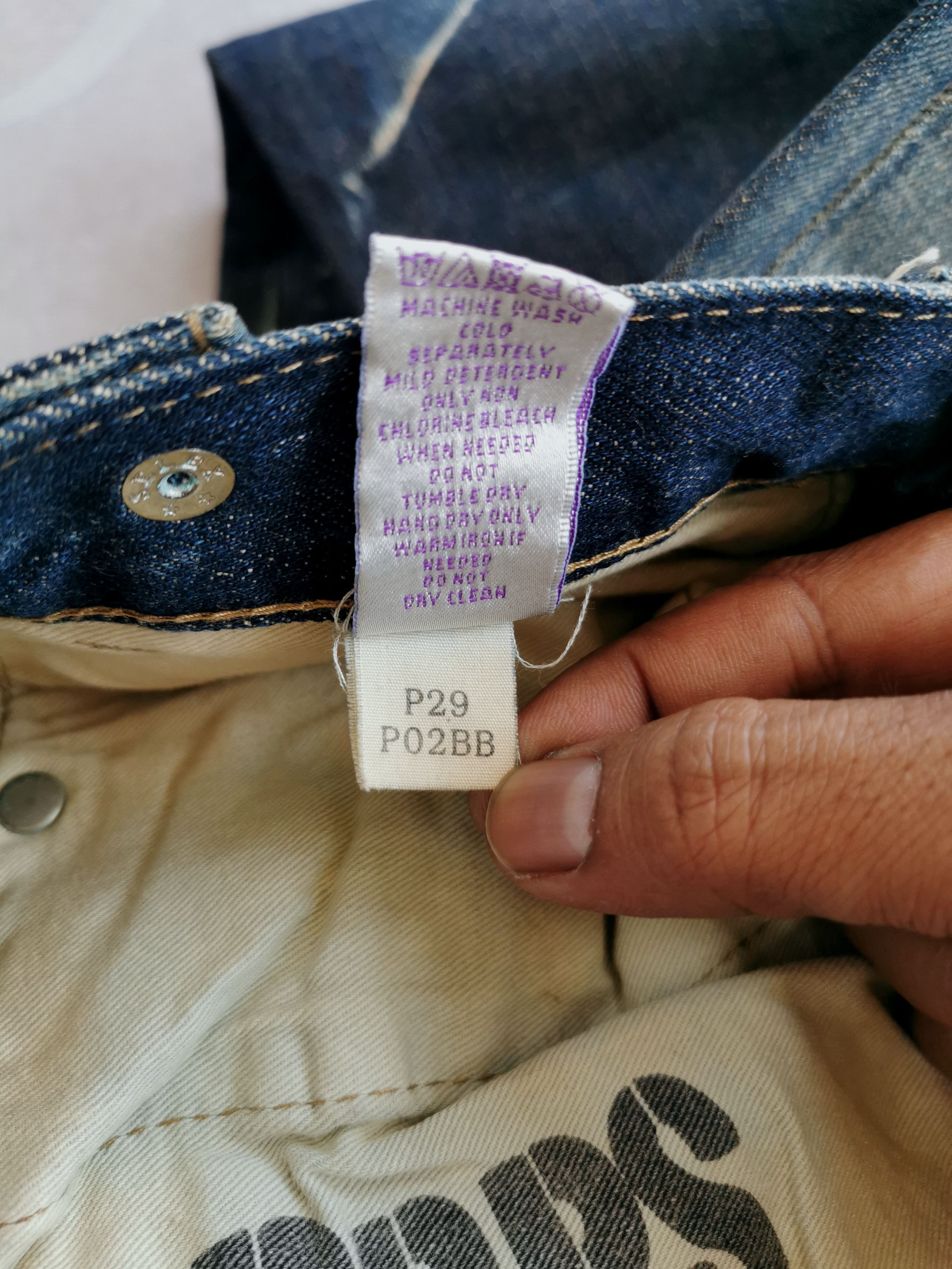 Prps PRPS Heirloom Barracuda Distressed Indigo Denim Size US 30 / EU 46 - 4 Thumbnail