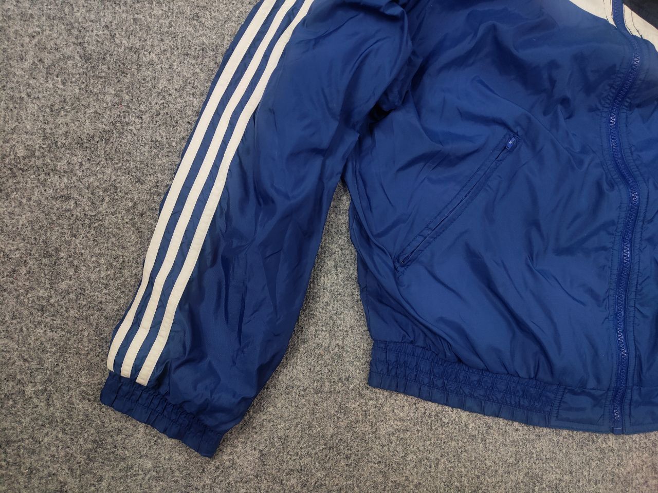 Adidas Vintage 90’s Adidas Originals Blue Zip Track Jacket Retro Size US L / EU 52-54 / 3 - 9 Thumbnail