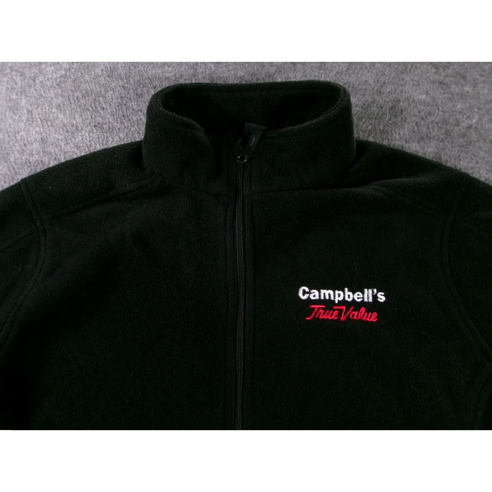 Logo 7 Campbells TrueValue Jacket Mens L Black Full Zip Embroidered Logo Campbells TrueValue Logo Jacket Black L Mens Size US L / EU 52-54 / 3 - 2 Thumbnail