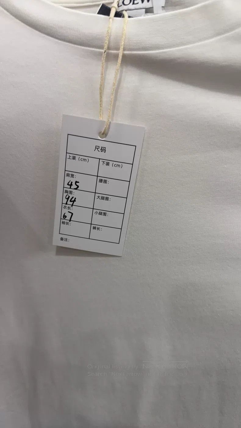 Loewe Loewe Men's Short Sleeve T-Shirt Size US M / EU 48-50 / 2 - 6 Thumbnail
