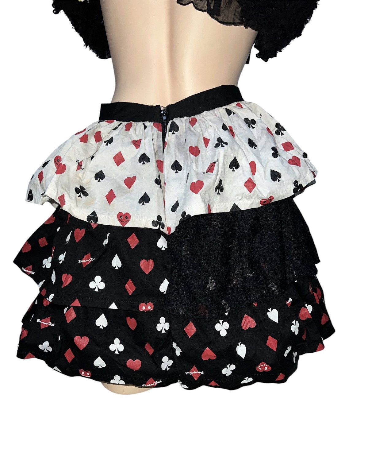 Vivienne Westwood Banana fish playing card layered skirt ♥️♣️♠️♦️ Size 26" / US 2 / IT 38 - 3 Thumbnail