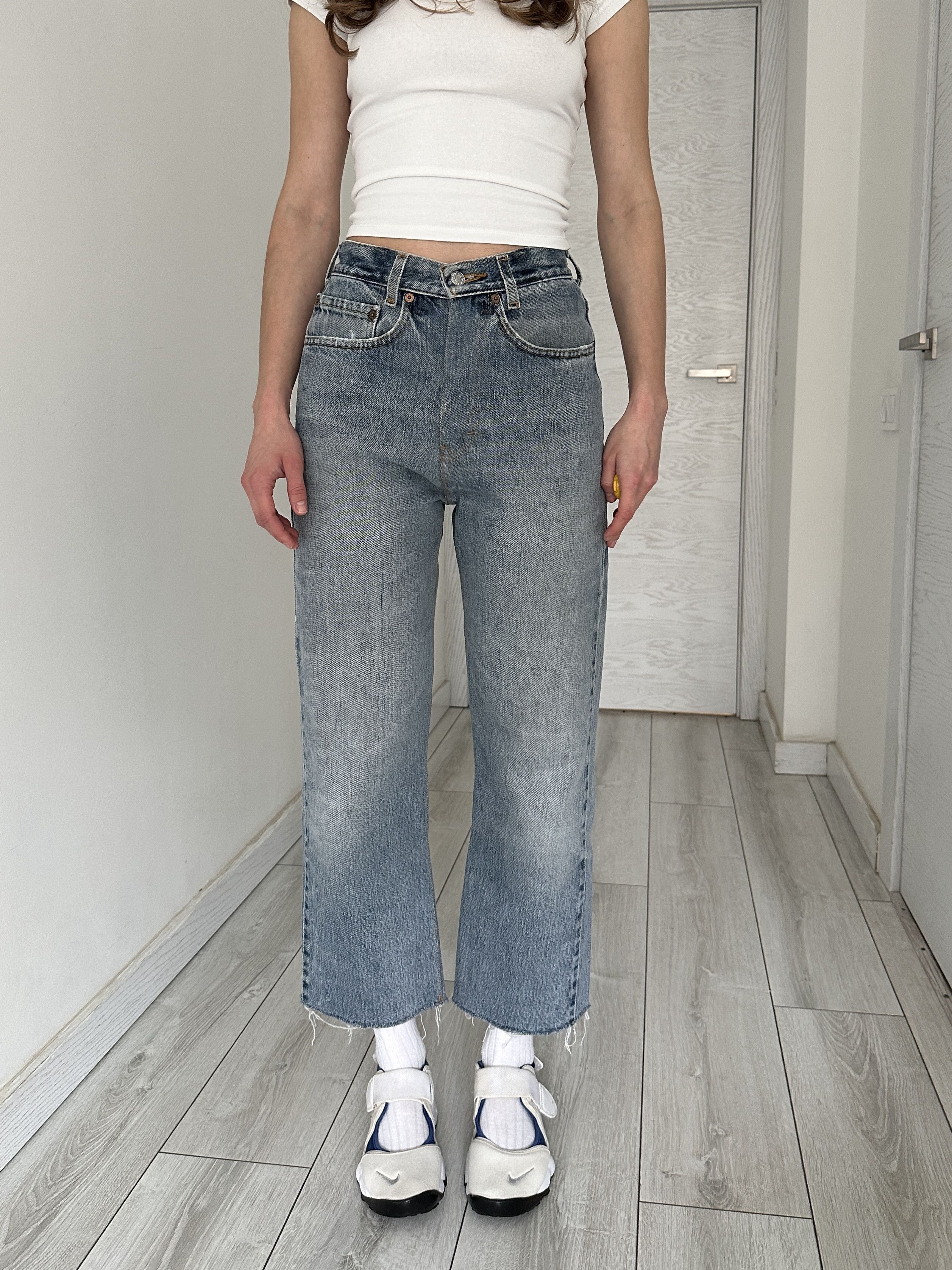 Levi's Vintage Levi's Flared Blue Denim Jeans Size 25" / US 0 / IT 36 - 3 Thumbnail