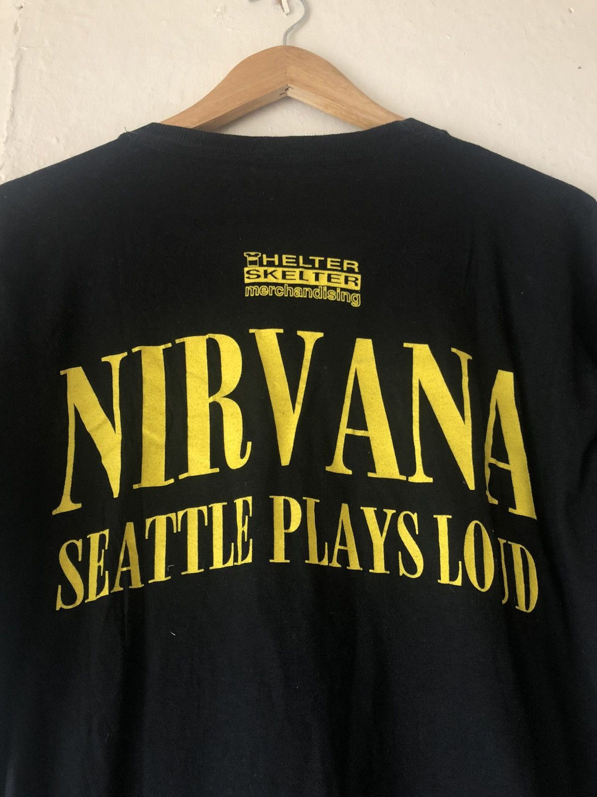 Nirvana Vintage Helter Skelter Nirvana “Seattle Plays Loud” t shirt Size US L / EU 52-54 / 3 - 7 Thumbnail