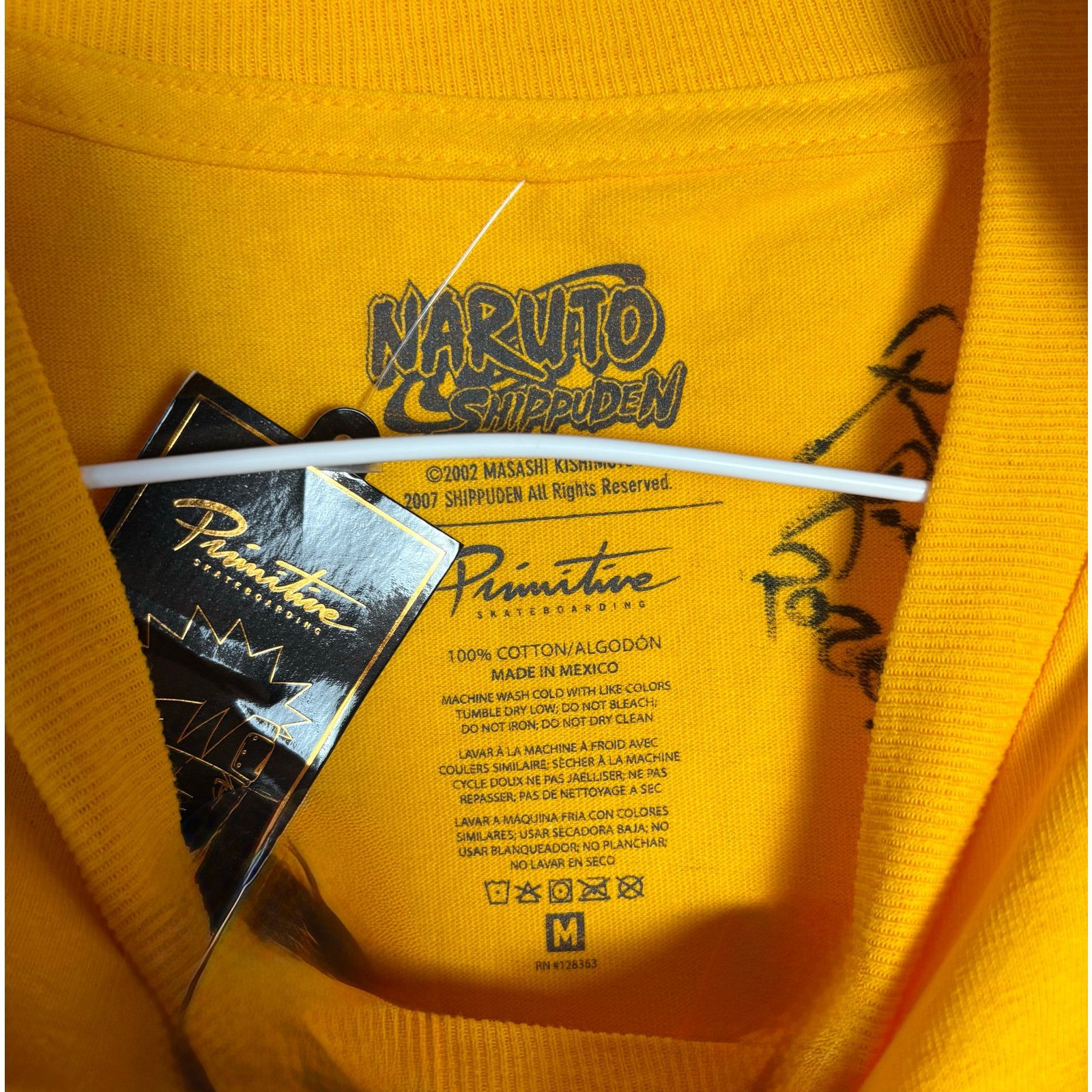 Primitive SIGNED by P. Rod!!! NWT Naruto Primitive Shirt (M) & OS Hat Size US M / EU 48-50 / 2 - 5 Thumbnail