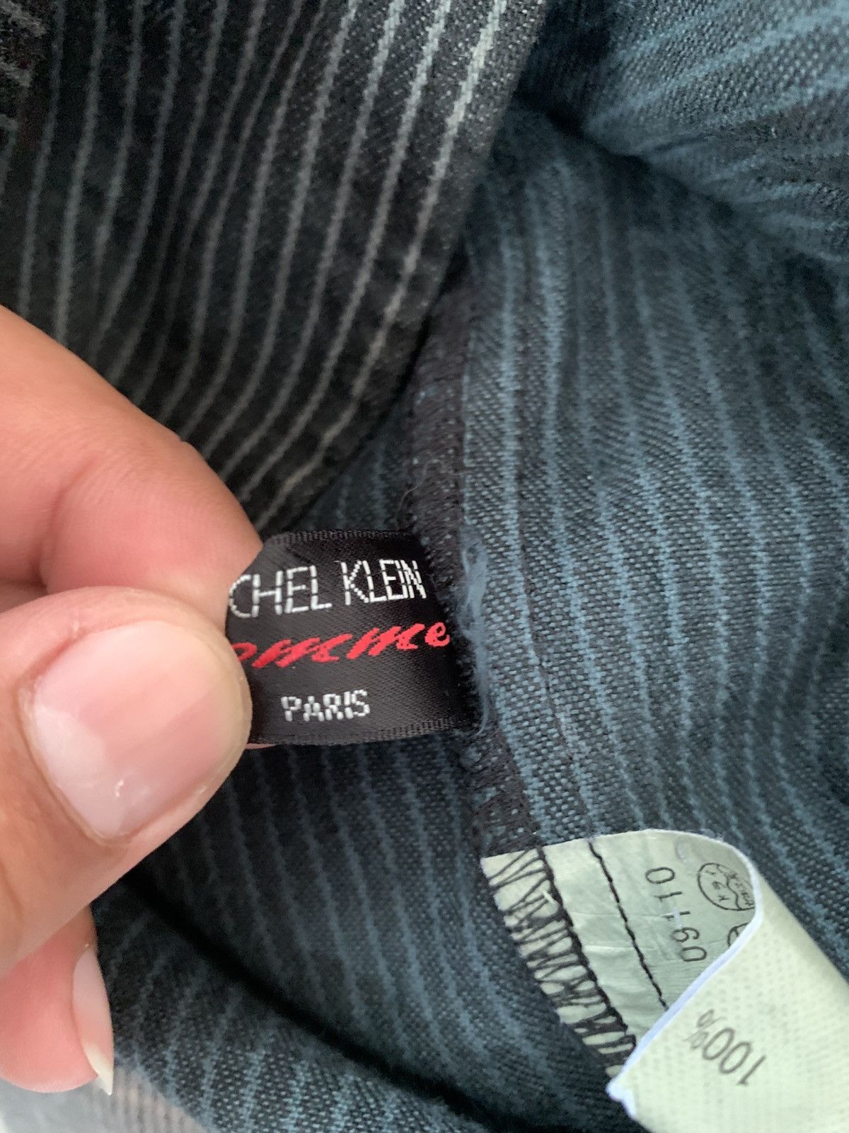 Michel Klein MK michel klien paris stripe jacket Size US M / EU 48-50 / 2 - 6 Thumbnail