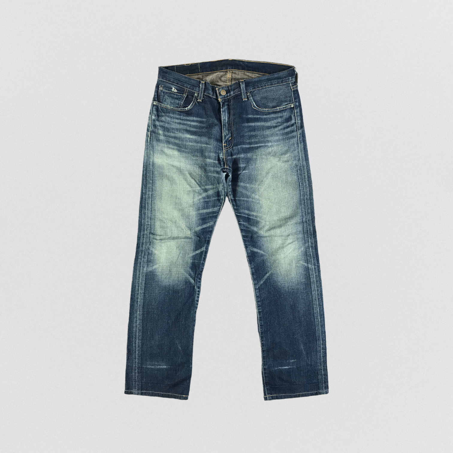 Levi's × Vintage Vintage Blue Wash Levis 505 Jeans-JM3304 Size US 35 - 1 Thumbnail