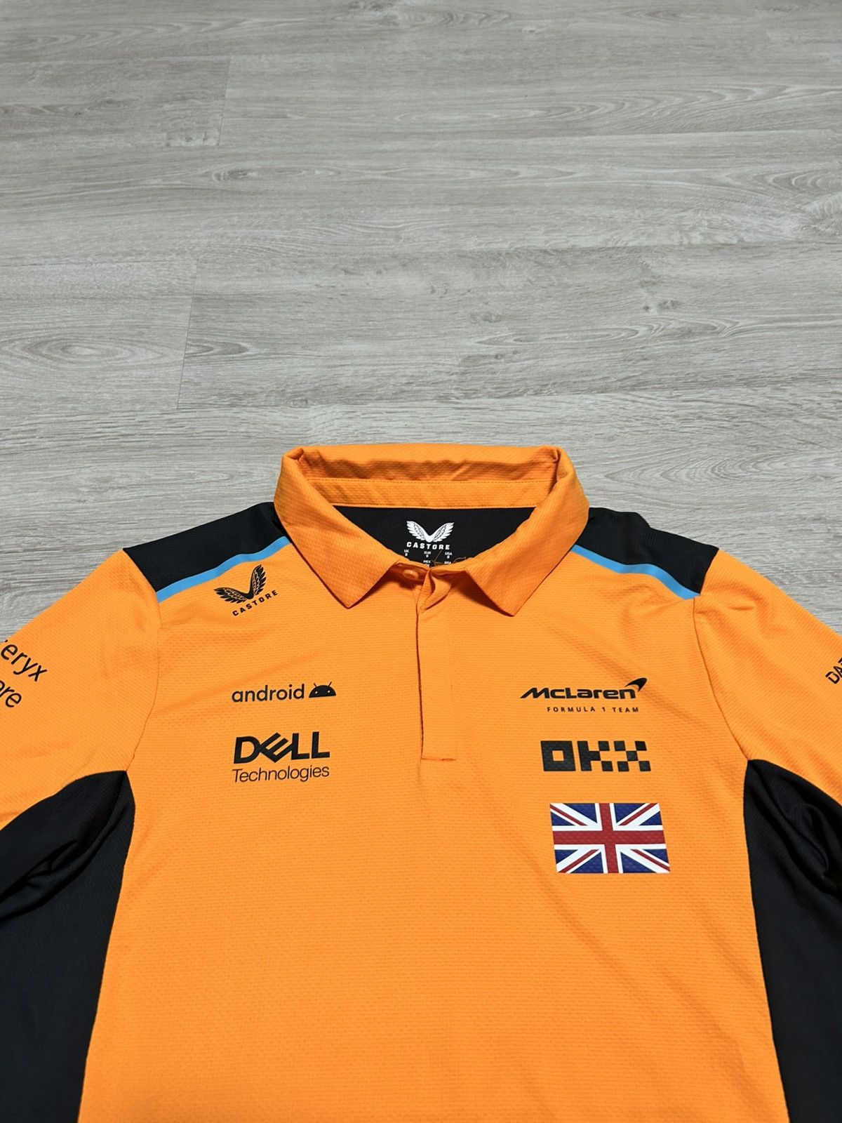 Formula 1 McLaren F1 Formula One Castore Mens Lando Norris Polo F1 Size US S / EU 44-46 / 1 - 5 Thumbnail
