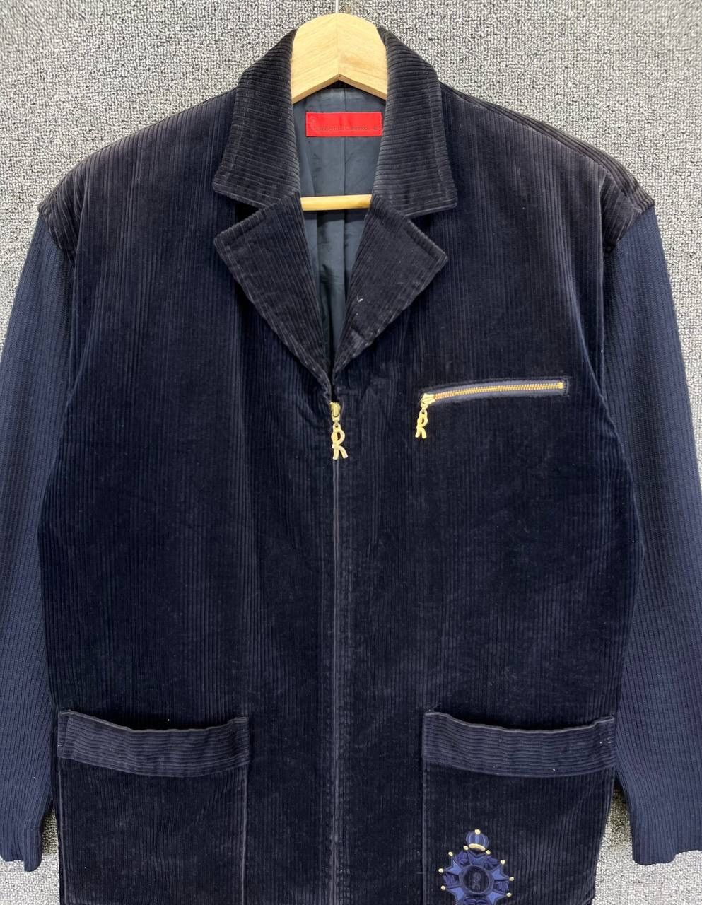 Roberta di Camerino Vintage Roberta Di Camerino Corduroy Zip Up Jacket Size S / US 4 / IT 40 - 5 Thumbnail